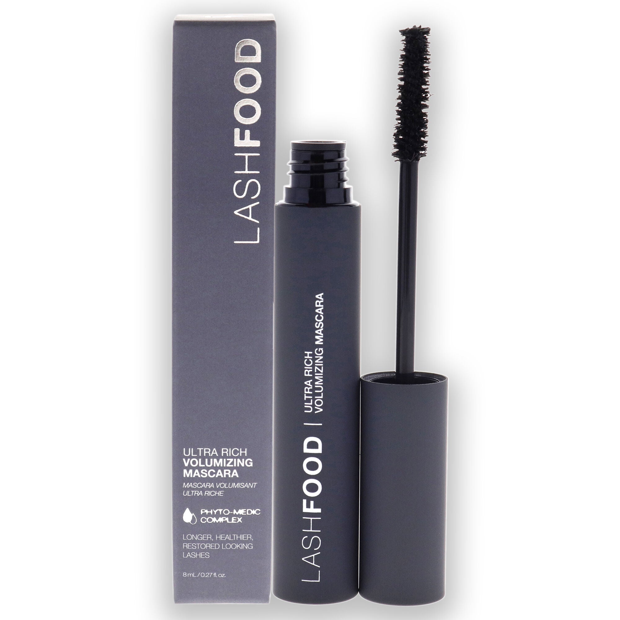 Ultra Rich Volumizing Mascara - Black by LashFood for Women - 0.27 oz Mascara, See Description, hi-res image number 0
