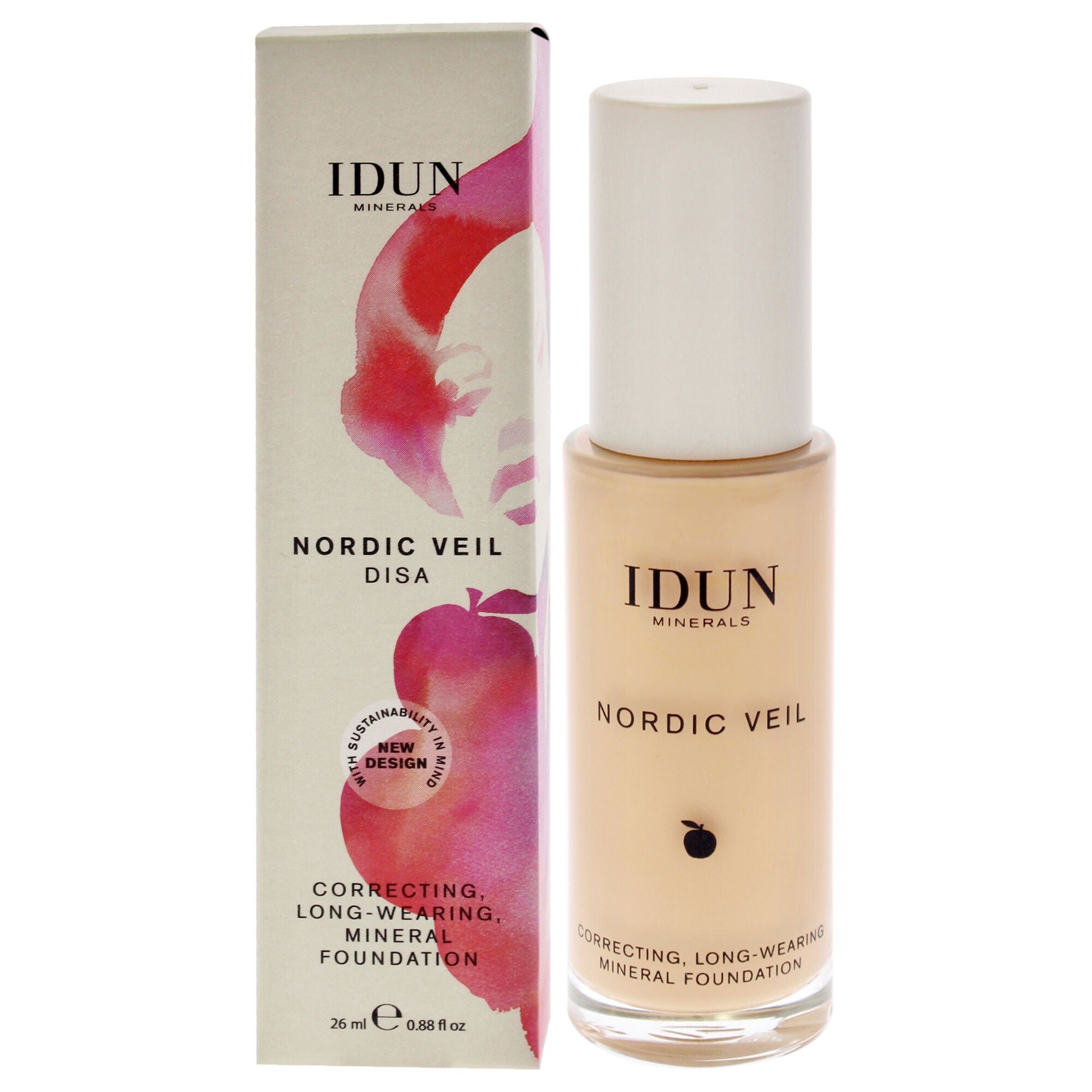 Nordic Veil Foundation - 307 Disa by Idun Minerals for Women - 0.88 oz Foundation, See Description, alternate image number 2