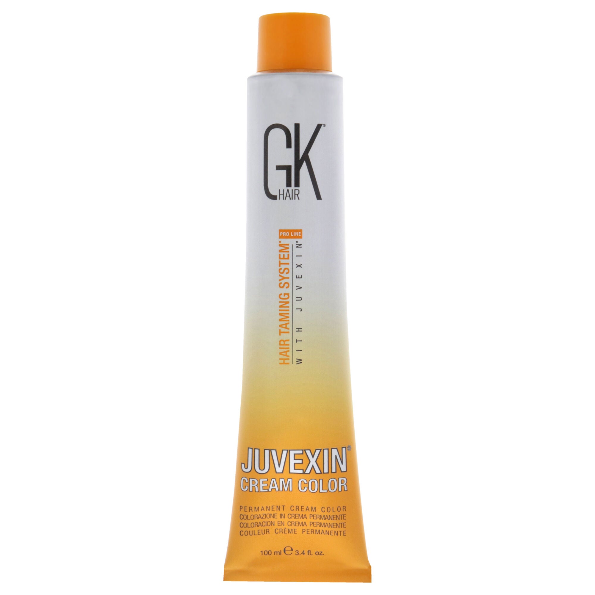 Hair Taming System Juvexin Cream Color - 4 Brown by Global Keratin for Unisex - 3.4 oz Hair Color, See Description, alternate image number 1