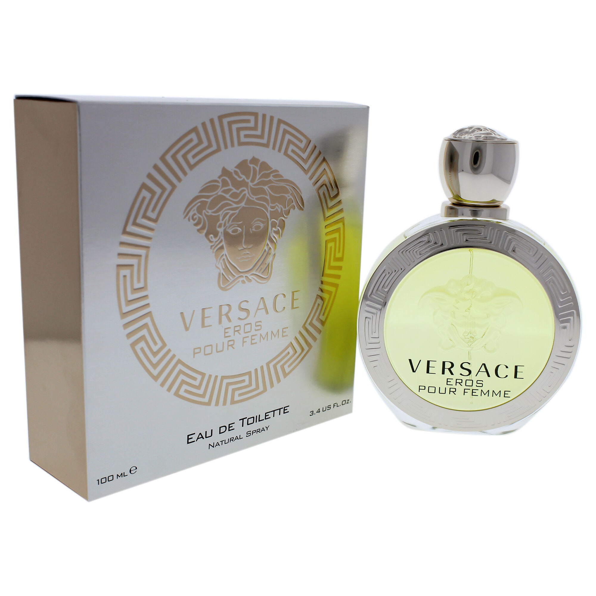 Versace Eros Pour Femme by Versace for Women - 3.4 oz EDT Spray, See Description, hi-res image number 0