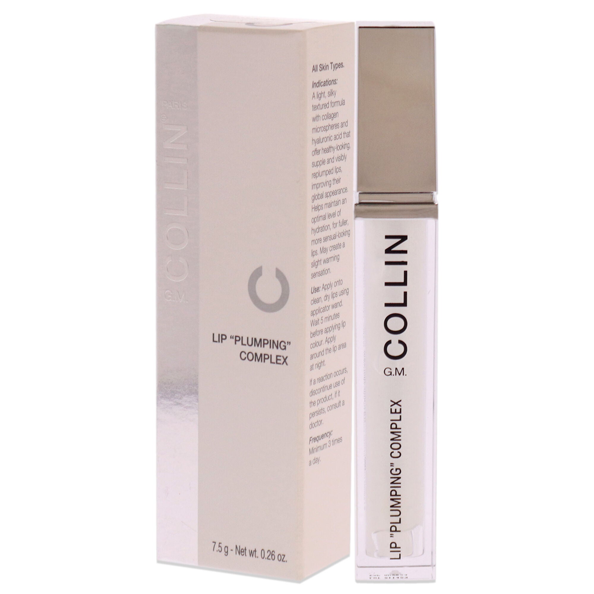 Lip Plumping Complex - Clear by G.M. Collin for Women - 0.26 oz Lip Gloss, See Description, alternate image number 3