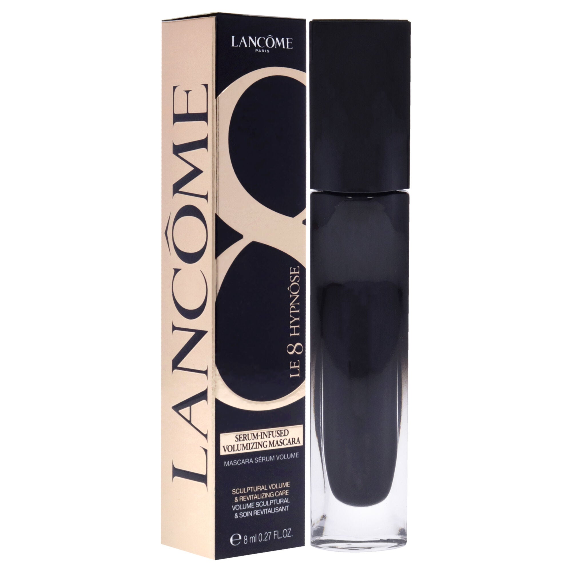 Le 8 Hypnose Serum-Infused Volumizing Mascara - 01 Black Sculptural by Lancome for Women - 0.27 oz Mascara, See Description, alternate image number 2