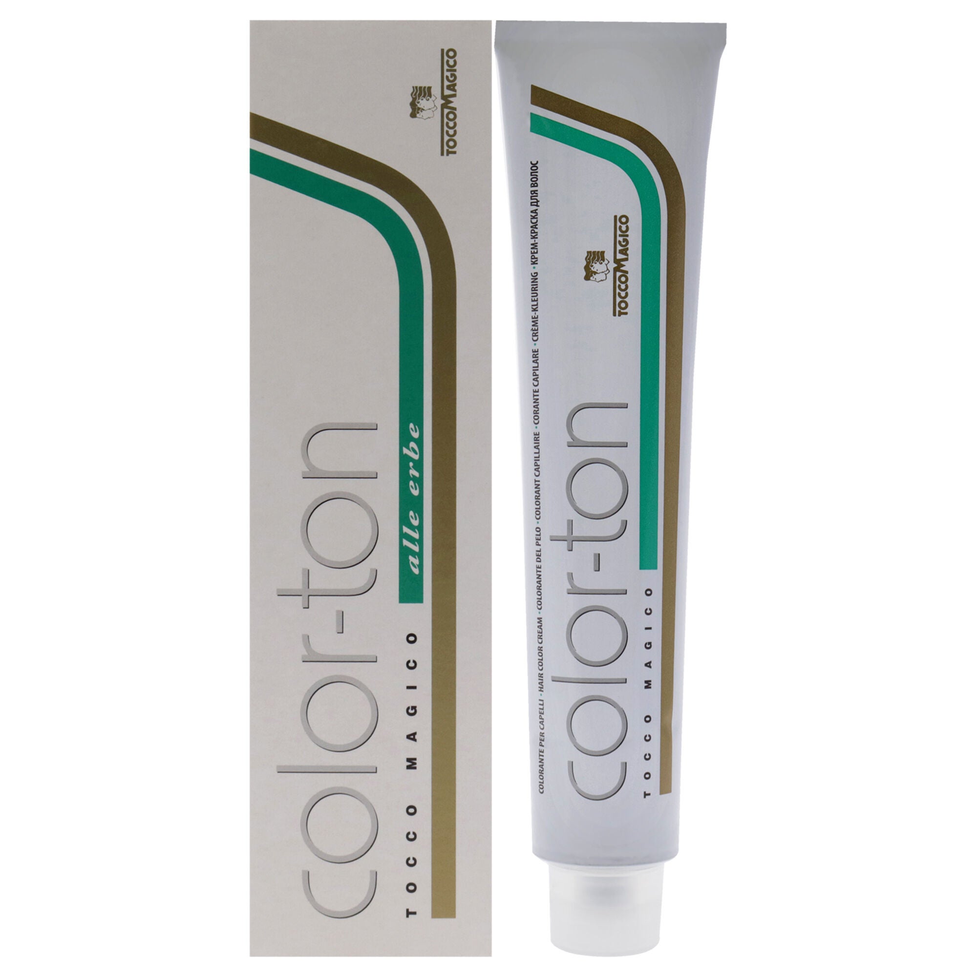 Color-Ton Permanent Hair Color - 7M-4.06 Warm Blond Brown by Tocco Magico for Unisex - 3.38 oz Hair Color, See Description, hi-res image number 0