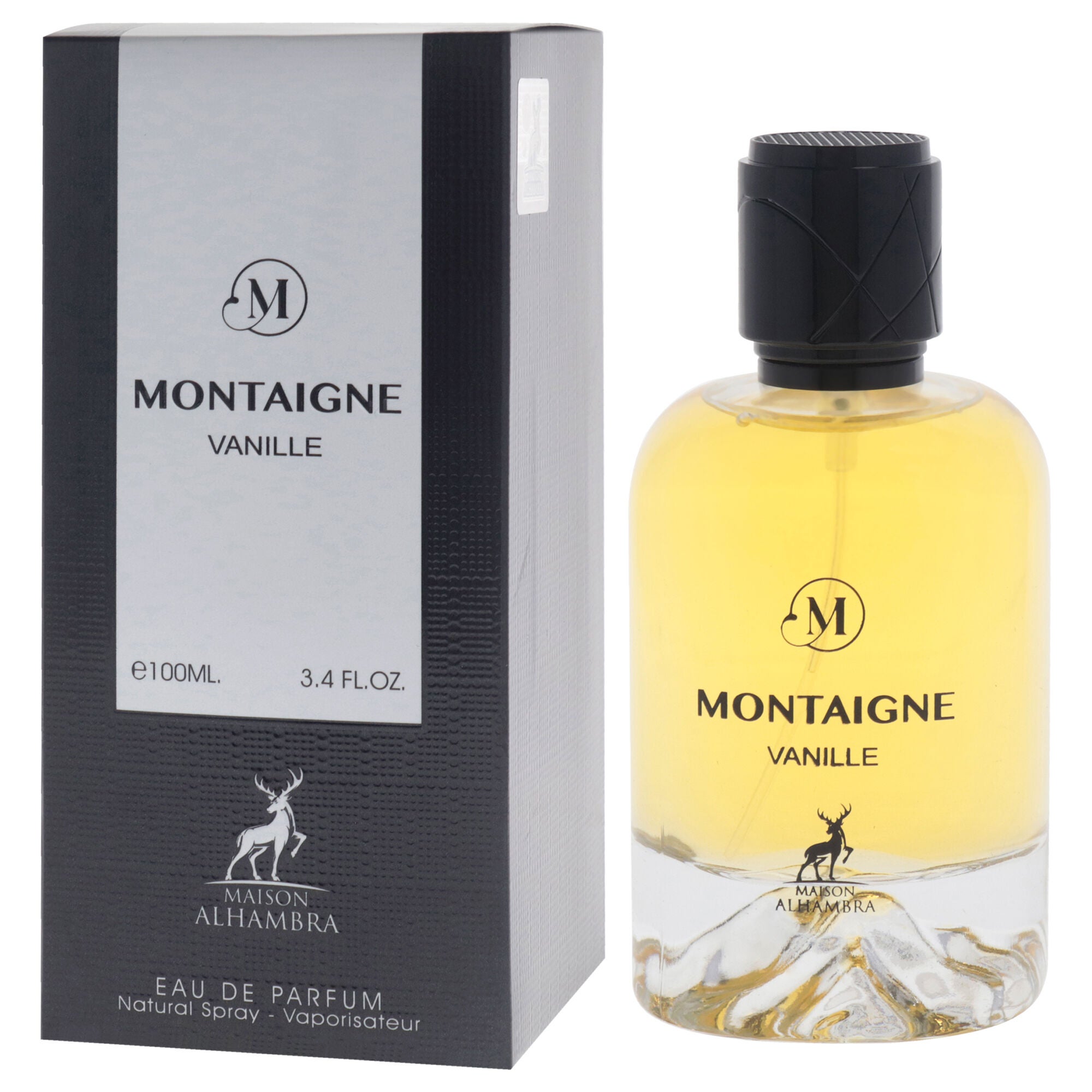 Montaigne Vanille by Maison Alhambra for Unisex - 3.4 oz EDP Spray, Clear, alternate image number 3