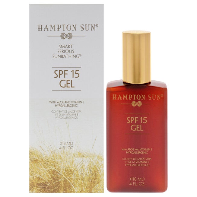 Gel SPF 15 by Hampton Sun for Unisex - 4 oz Sunscreen, NA, hi-res image number null