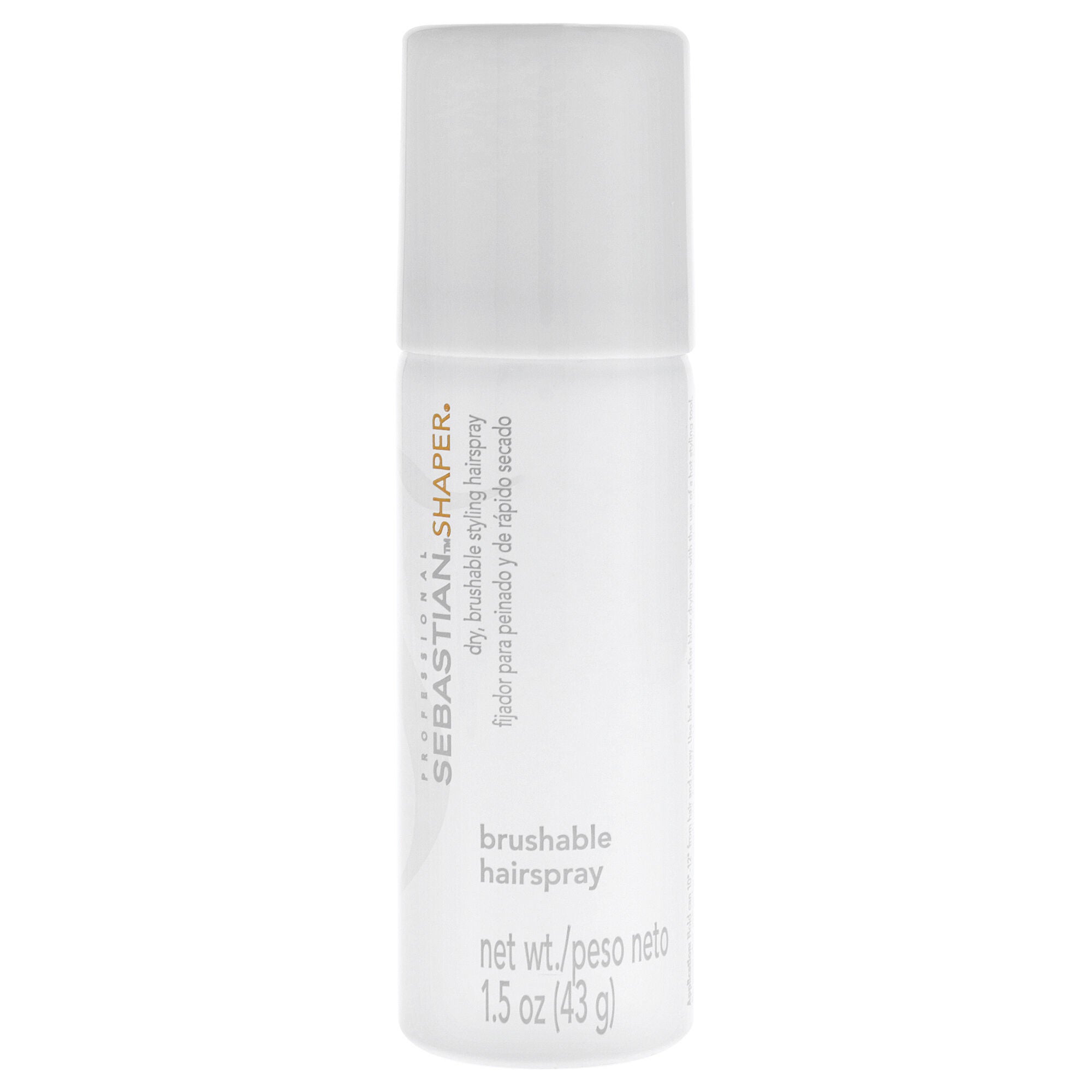 Shaper Dry Brushable Styling Hair Spray by Sebastian for Unisex - 1.5 oz Hair Spray, See Description, hi-res image number 0