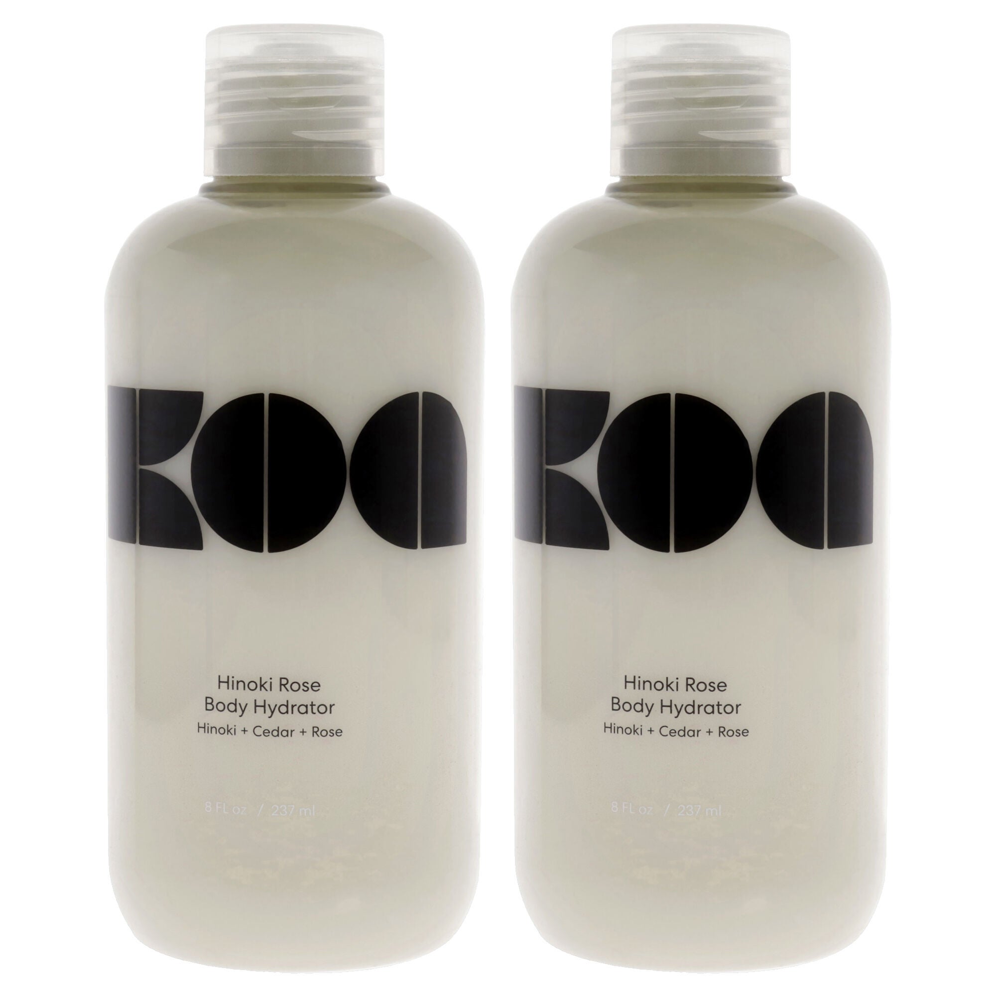 Hinoki Rose Body Hydrator by KOA for Unisex - 8 oz Hydrator - Pack of 2, See Description, hi-res image number 0