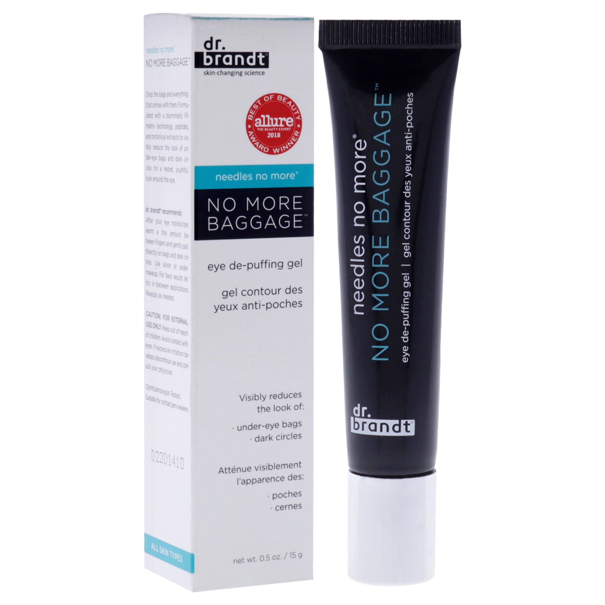 No More Baggage by Dr. Brandt for Unisex - 0.5 oz Gel, , alternate image number 5
