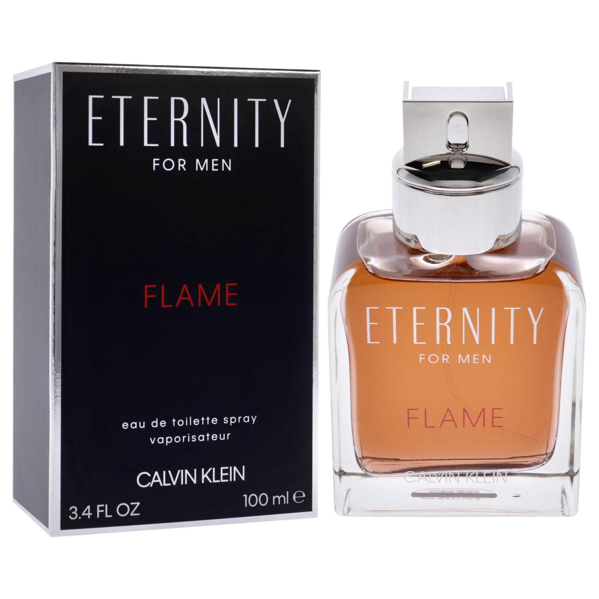 Eternity Flame by Calvin Klein for Men - 3.4 oz EDT Spray, , alternate image number 7
