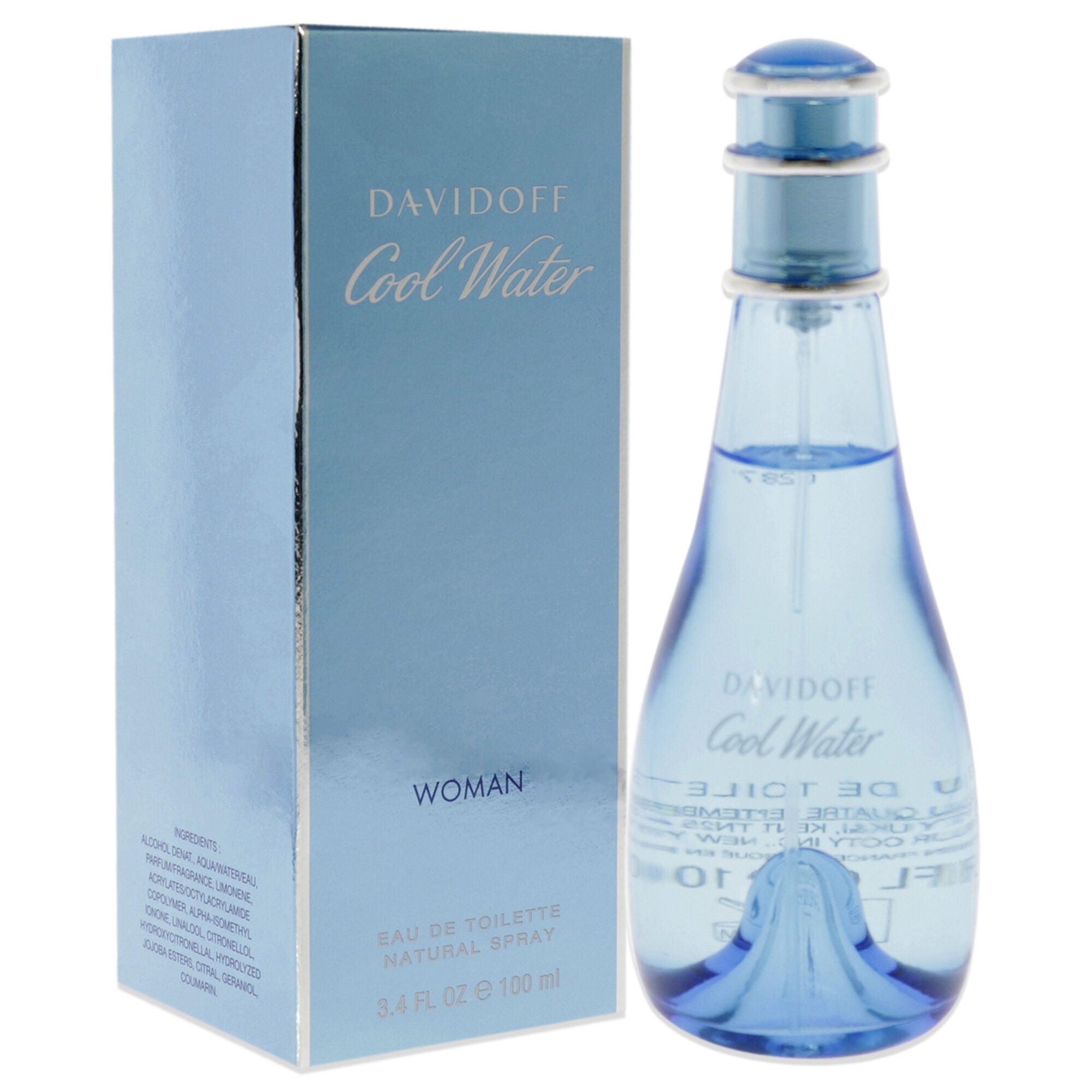 Cool Water by Davidoff for Women - 3.4 oz EDT Spray, , alternate image number 7