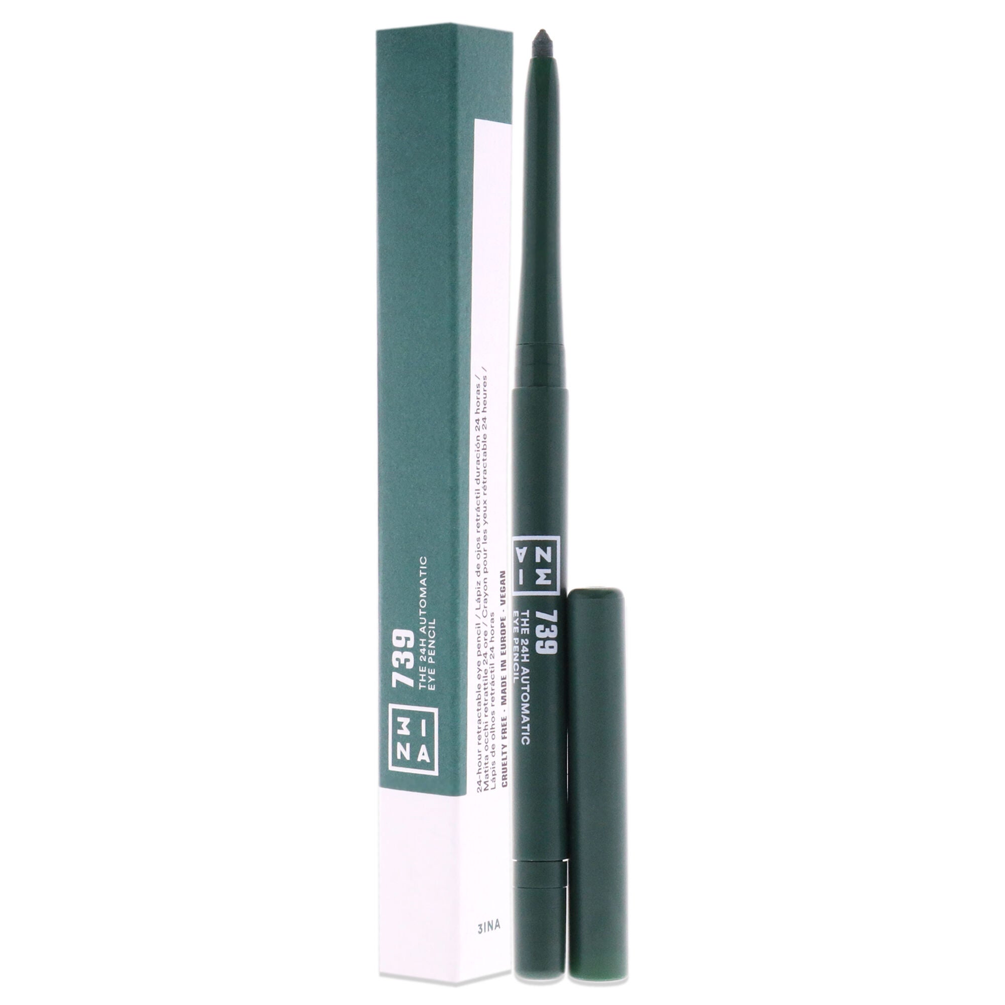The 24H Automatic Eye Pencil - 739 by 3INA for Women - 0.011 oz Eye Pencil, See Description, alternate image number 2