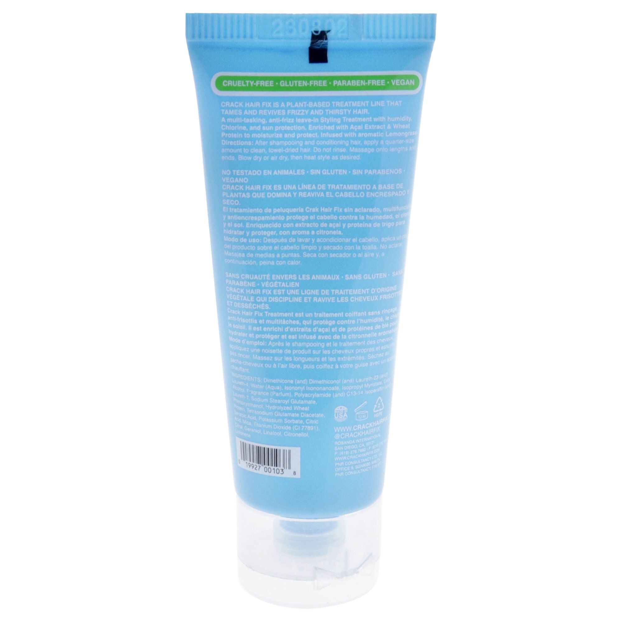 Styling Treatment by Crack Hair Fix for Unisex - 0.75 oz Treatment, See Description, alternate image number 1