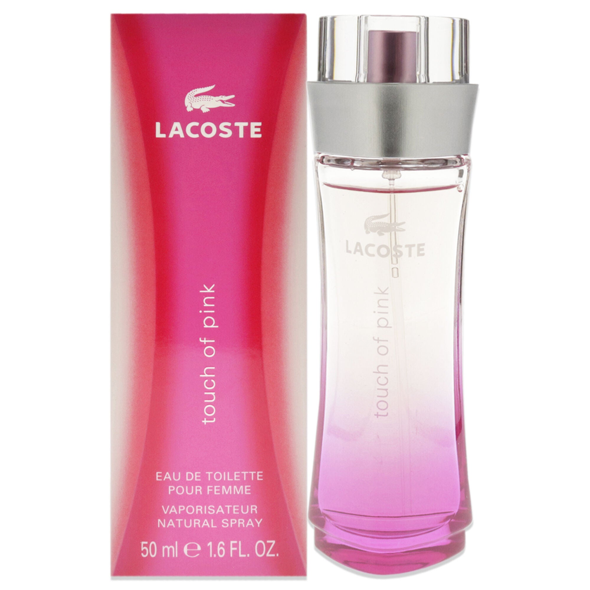 Touch of Pink by Lacoste for Women - 1.6 oz EDT Spray, , alternate image number 5