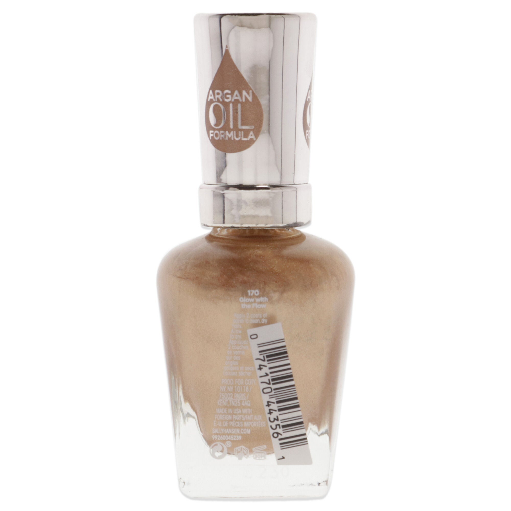 Color Therapy Nail Polish - 170 Glow With The Flow by Sally Hansen for Women - 0.5 oz Nail Polish, , alternate image number 4
