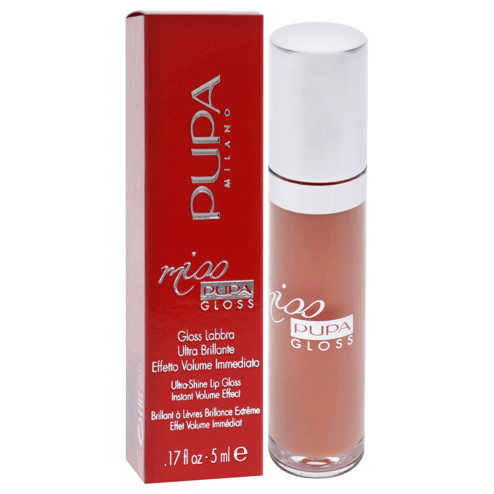 Miss Pupa Gloss Ultra-Shine Lip Gloss - 300 Soft Kiss by Pupa Milano for Women - 0.17 oz Lip Gloss, , alternate image number 6