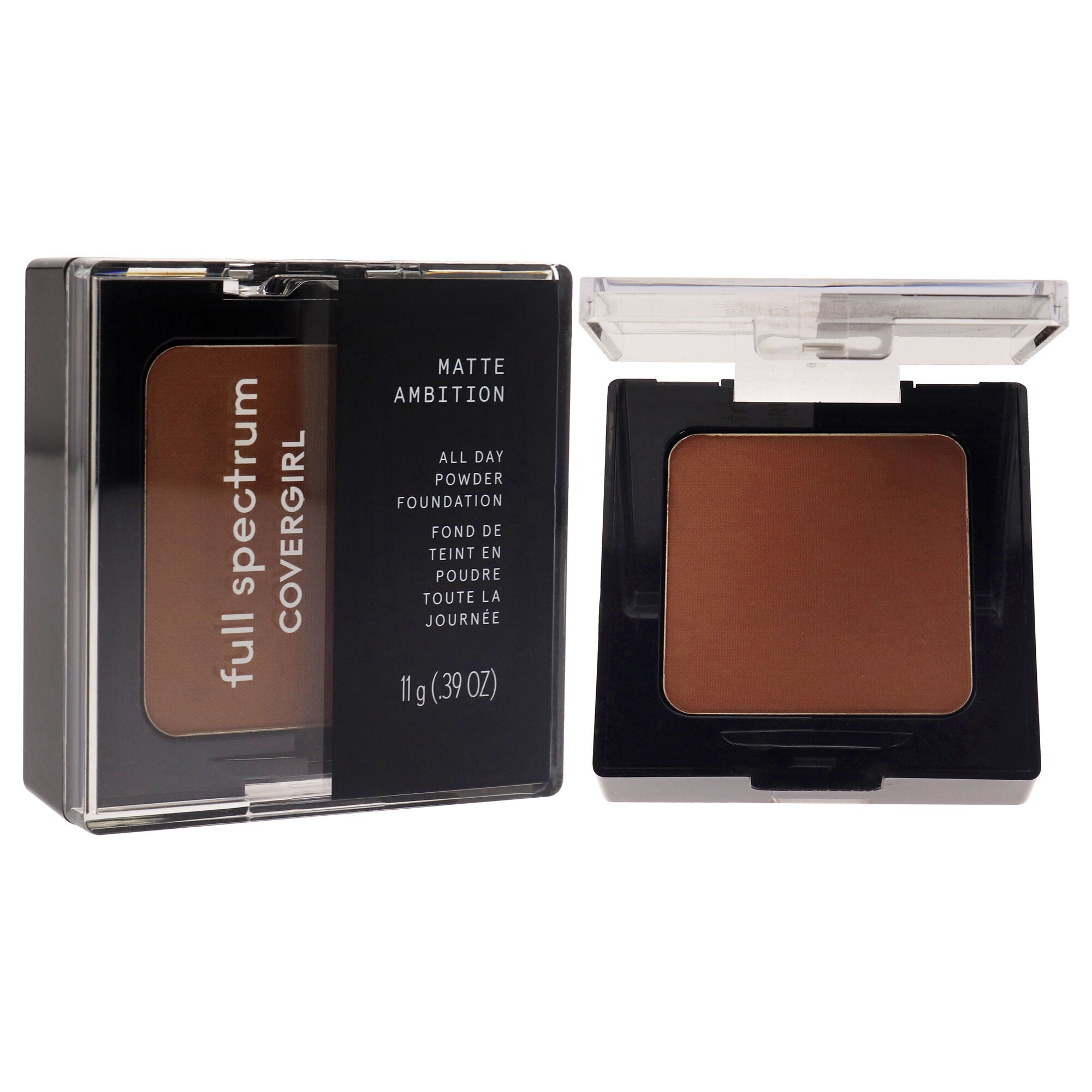 Matte Ambition All Day Powder Foundation - FS430 - Deep Cool 3 by CoverGirl for Women - 0.39 oz Powder, See Description, alternate image number 1