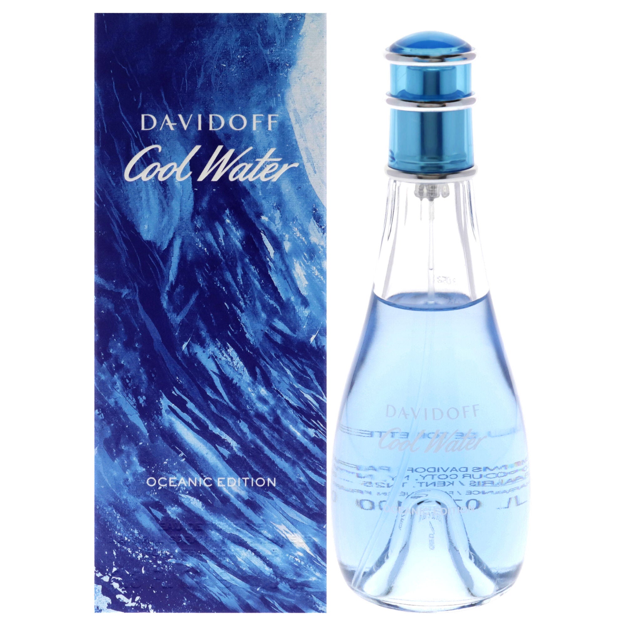 Cool Water Oceanic Edition by Davidoff for Women - 3.3 oz EDC Spray, See Description, hi-res image number 0