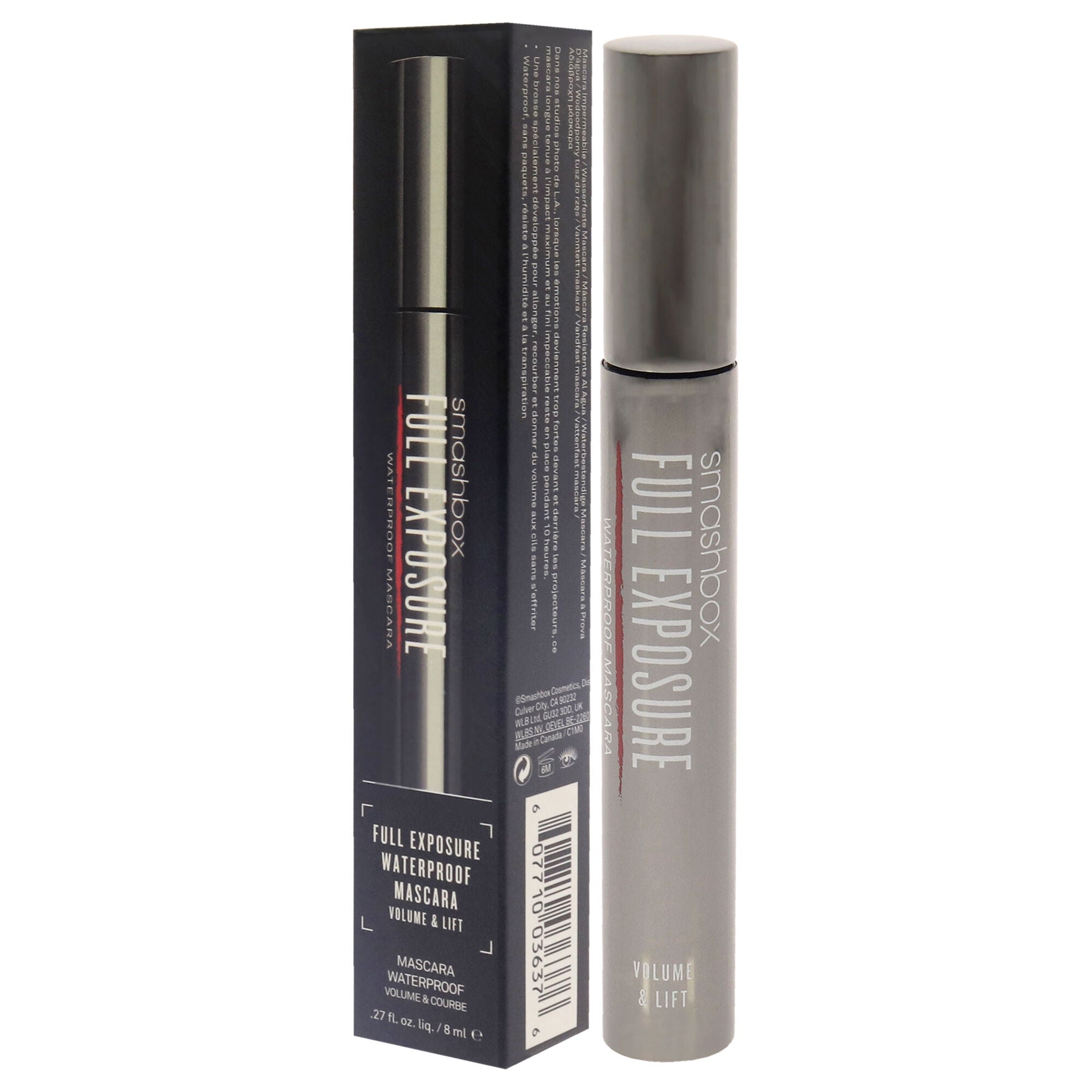 Full Exposure Waterproof - Jet Black by SmashBox for Women - 0.27 oz Mascara, , alternate image number 7