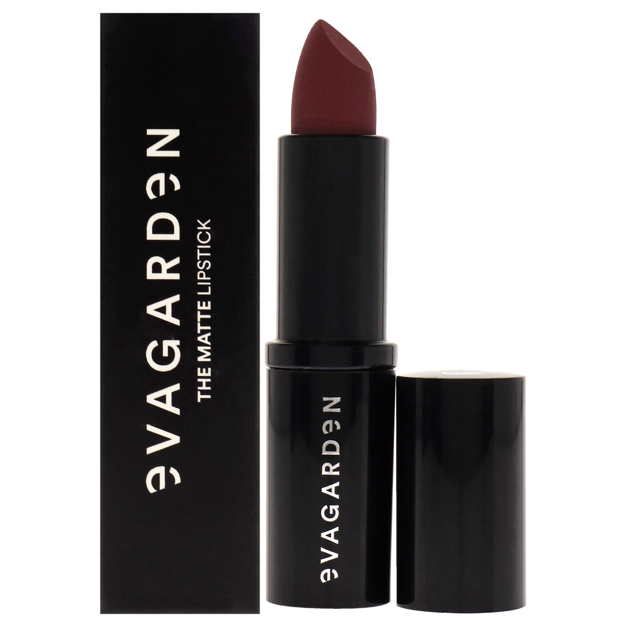 The Matte Lipstick - 634 Purple Red by Evagarden for Women - 0.1 oz Lipstick, See Description, hi-res image number 0