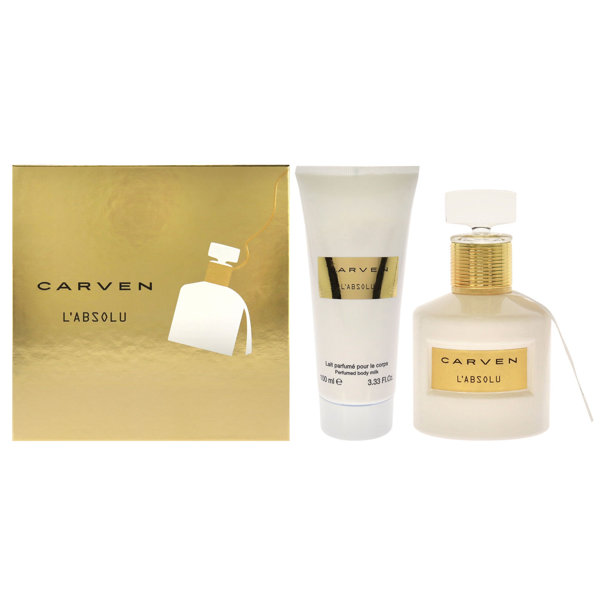 LAbsolu by Carven for Women - 2 Pc Gift Set 1.66oz EDP Spray, 3.33oz Perfume Body Milk, , alternate image number 4