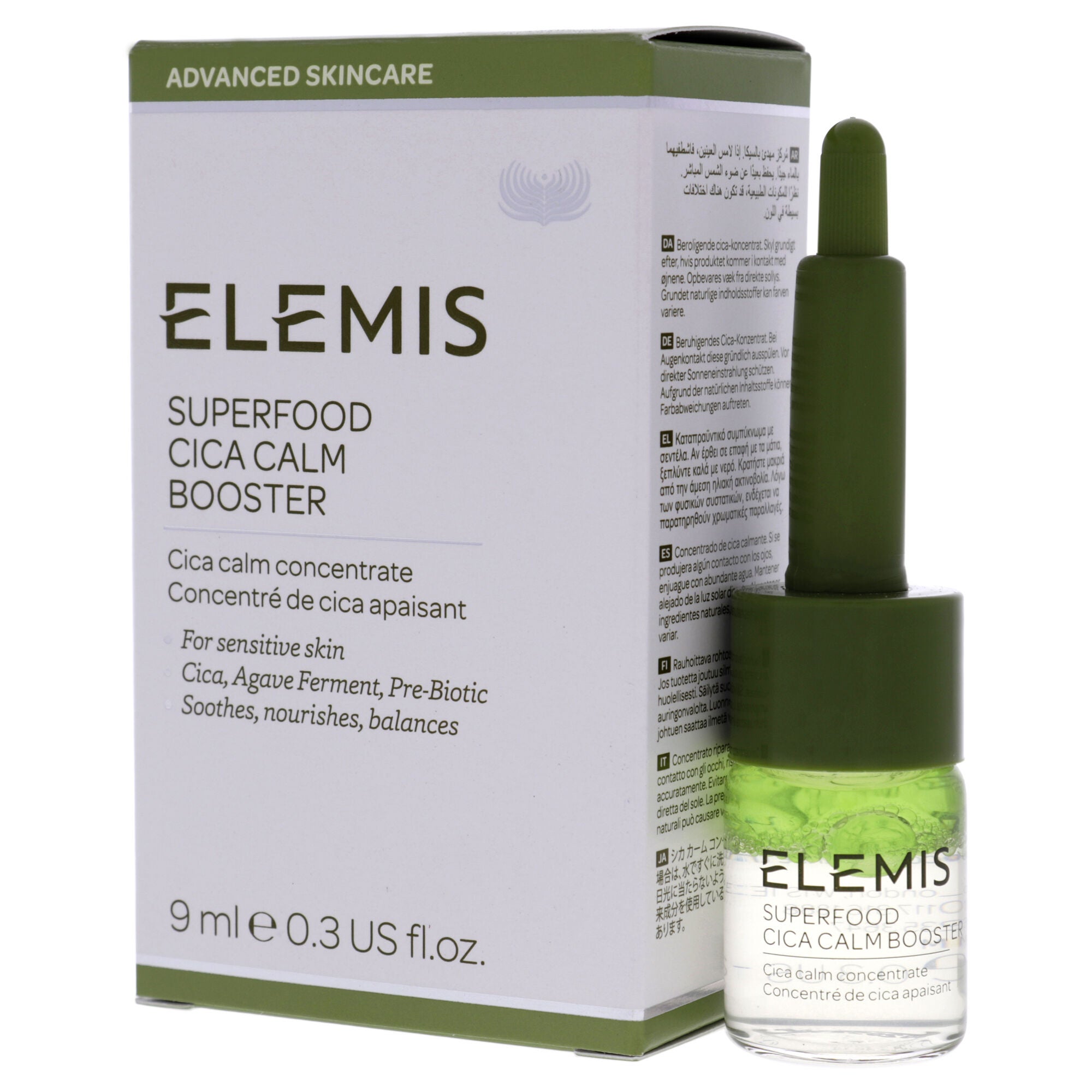 Superfood Cica Calm Booster by Elemis for Unisex - 0.3 oz Booster, See Description, alternate image number 3