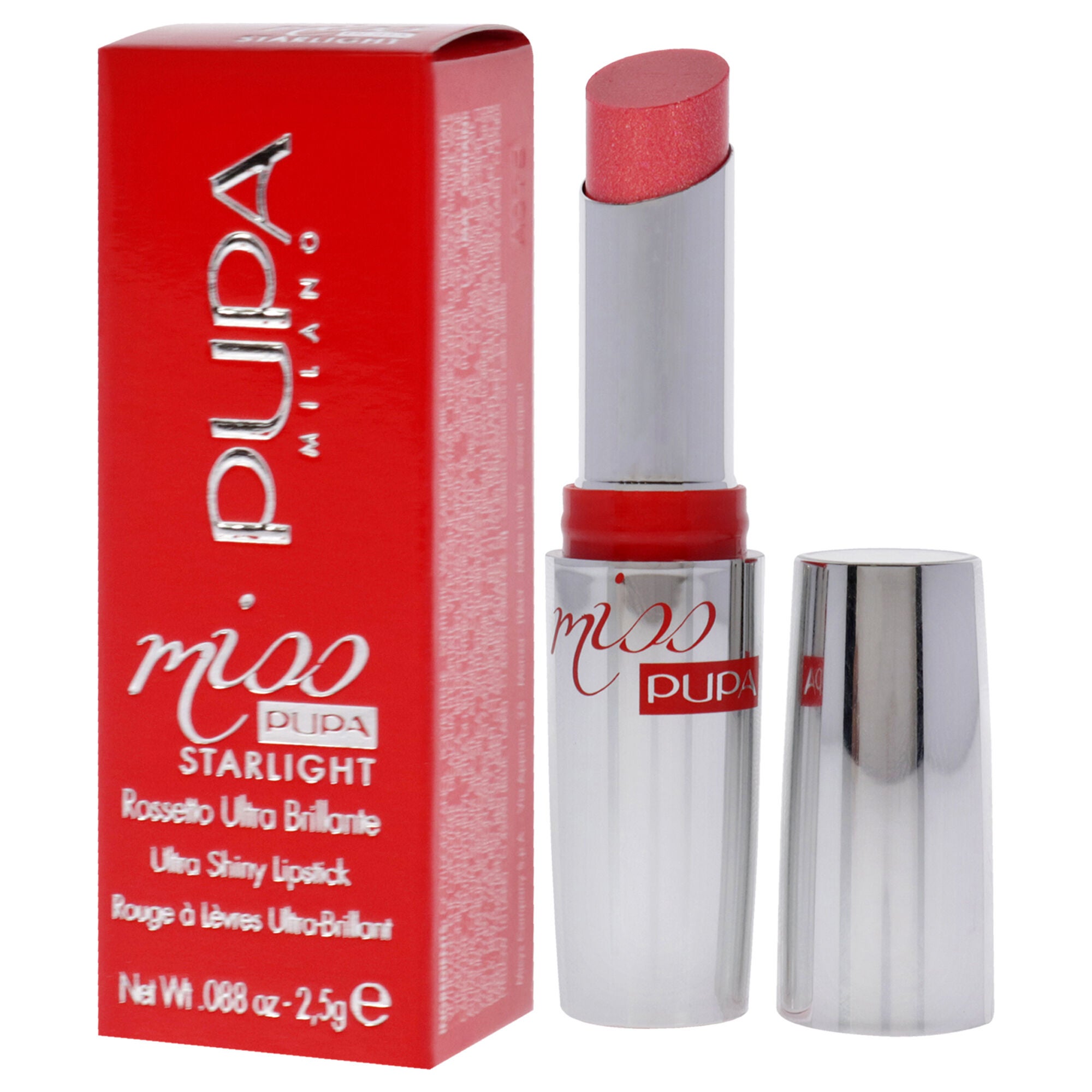 Miss Pupa Starlight Ultra-Shiny Lipstick - 705 Divine Diana by Pupa Milano for Women - 0.88 oz Lipstick, See Description, alternate image number 3