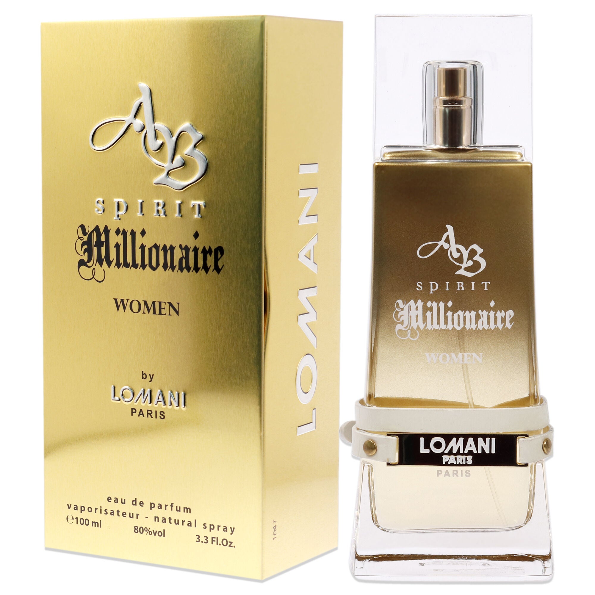 AB Spirit Millionaire by Lomani for Women - 3.3 oz EDP Spray, , alternate image number 8