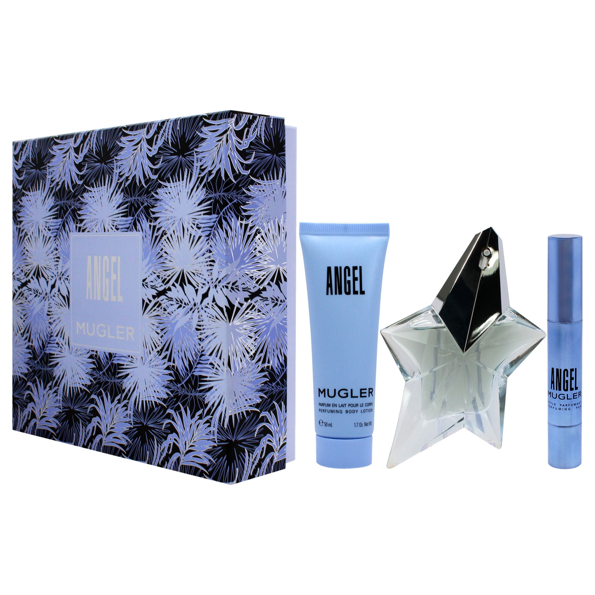 Angel by Thierry Mugler for Women - 3 Pc Gift Set 0.8oz EDP Spray, 0.1oz Perfuming Pen, 1.7oz Body Lotion, See Description, alternate image number 3