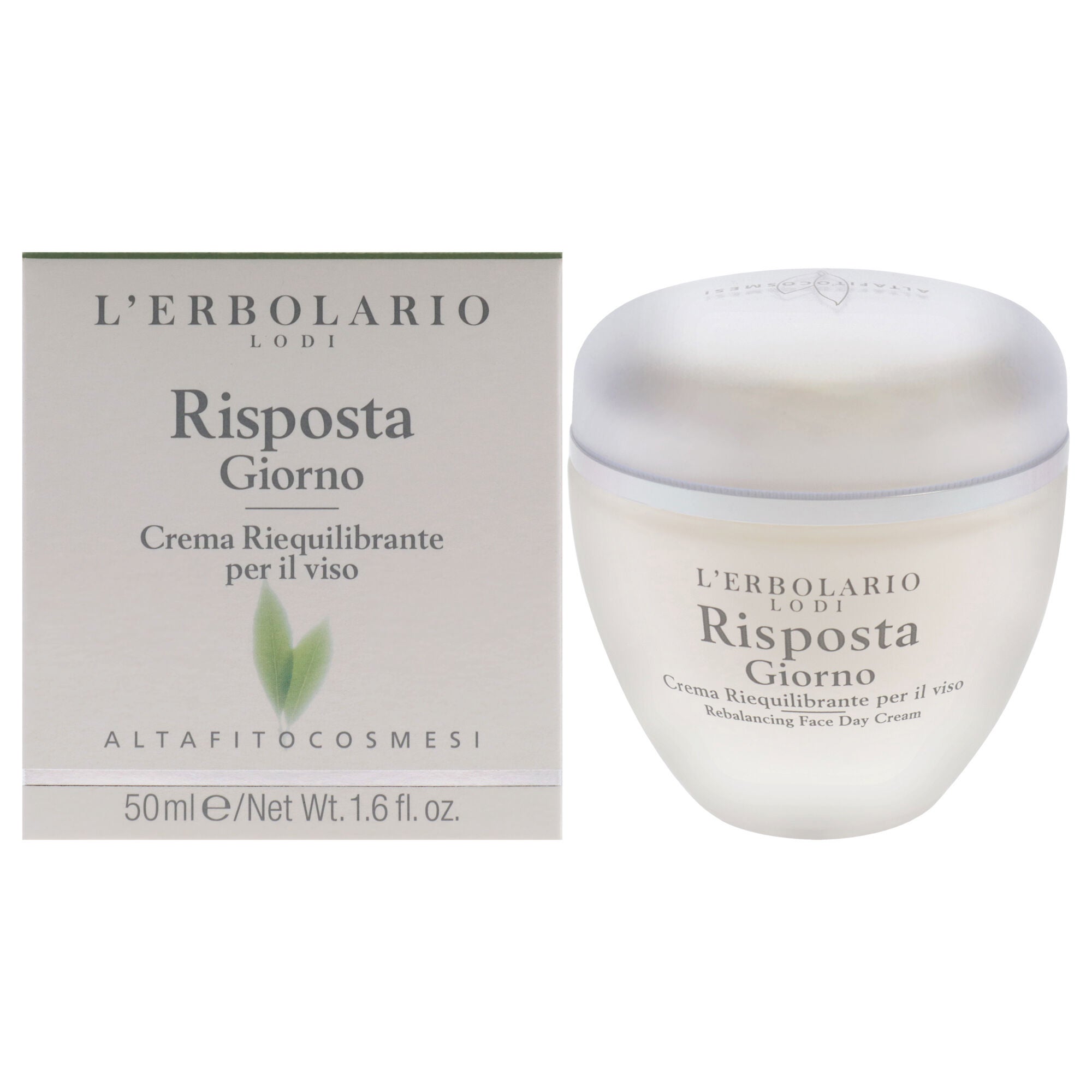 Risposta Day Rebalancing Face Cream by LErbolario for Women - 1.6 oz Cream, See Description, hi-res image number 0