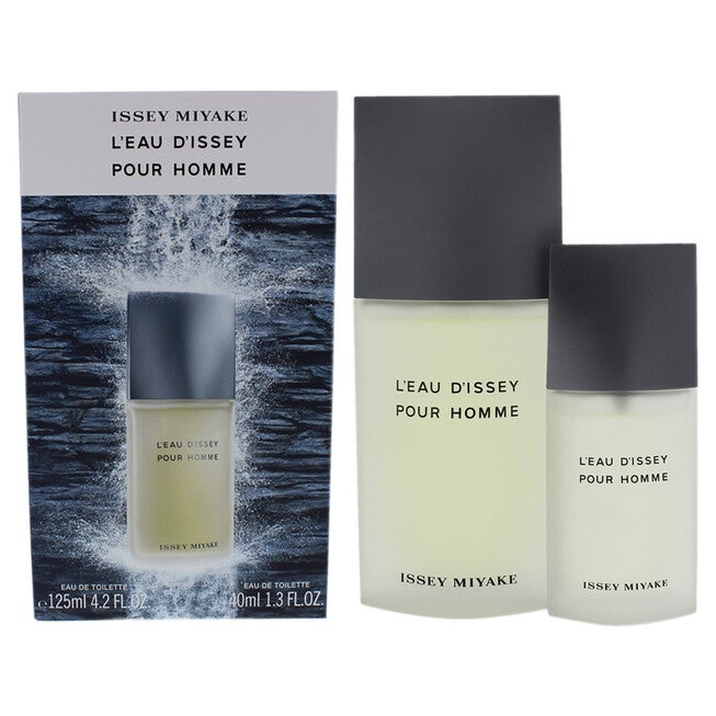 Leau Dissey Pour Homme by Issey Miyake for Men - 2 Pc Gift Set 4.2oz EDT Spray, 1.3oz EDT Spray, NA, hi-res image number null