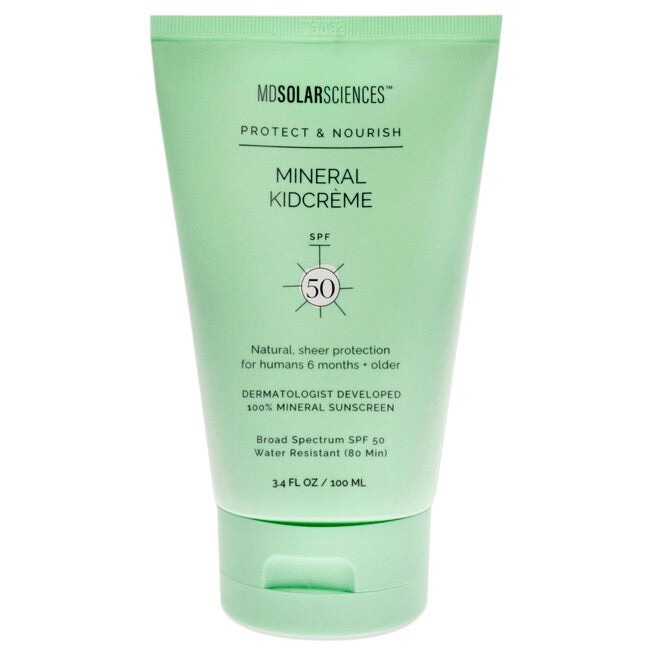 Mineral KidCreme SPF 50 by MDSolarSciences for Unisex - 3.4 oz Sunscreen, NA, alternate image number null