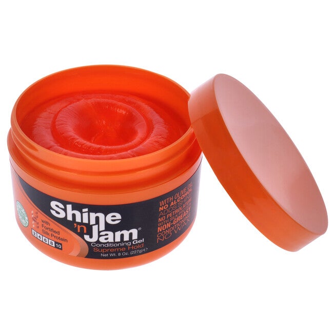 Shine-n-Jam Supreme Hold by Ampro for Women - 8 oz Gel, NA, alternate image number null