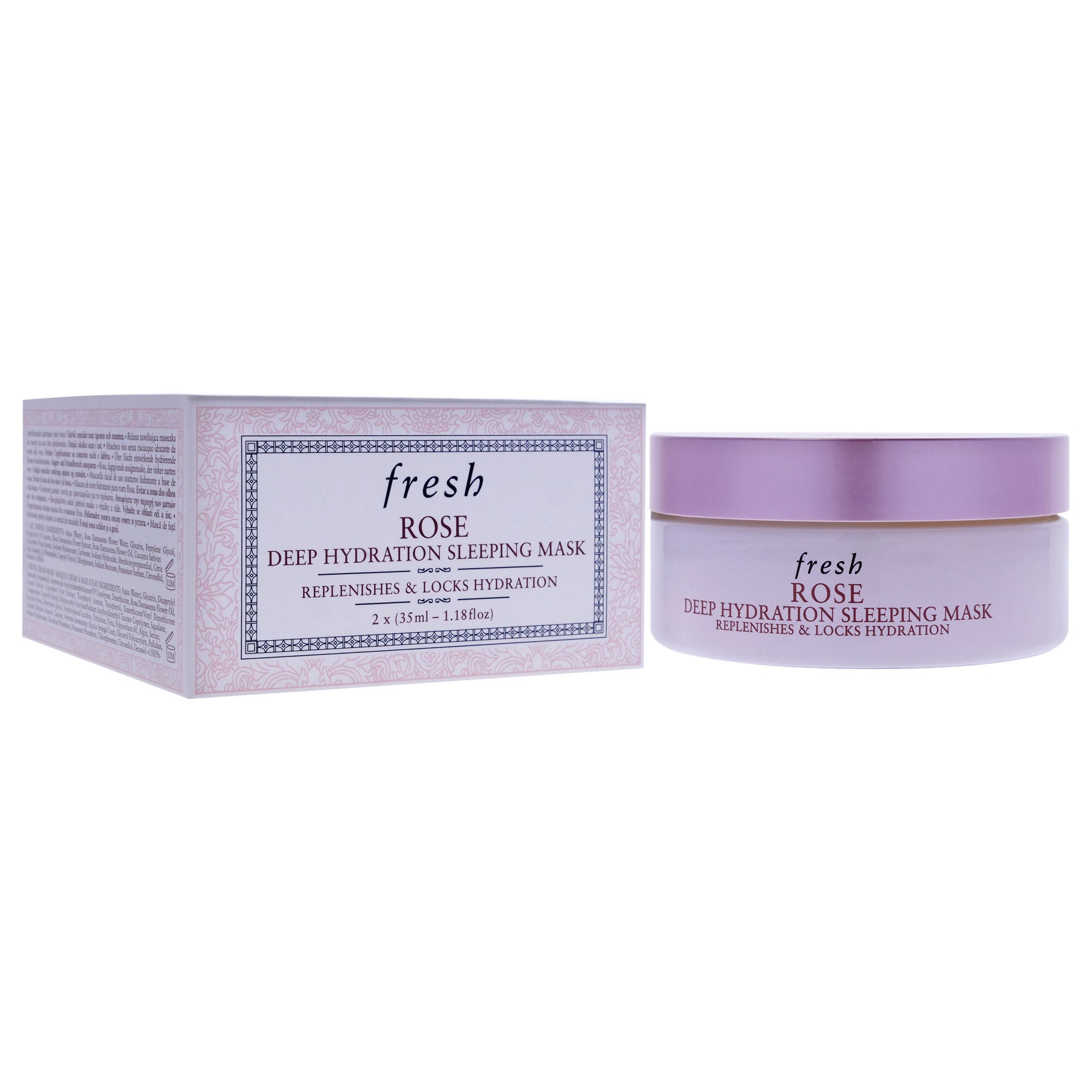Rose Deep Hydration Sleeping Mask by Fresh for Women - 2.36 oz Mask, See Description, alternate image number 1