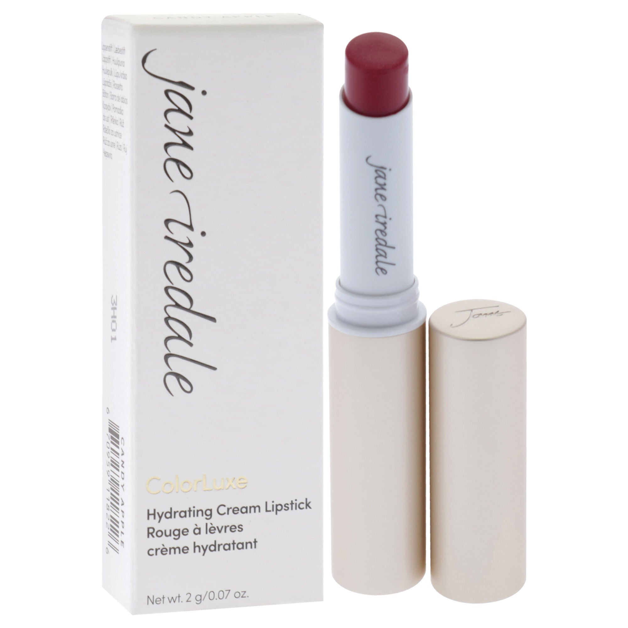 ColorLuxe Hydrating Cream Lipstick - Candy Apple by Jane Iredale for Women - 0.07 oz Lipstick, See Description, alternate image number 2