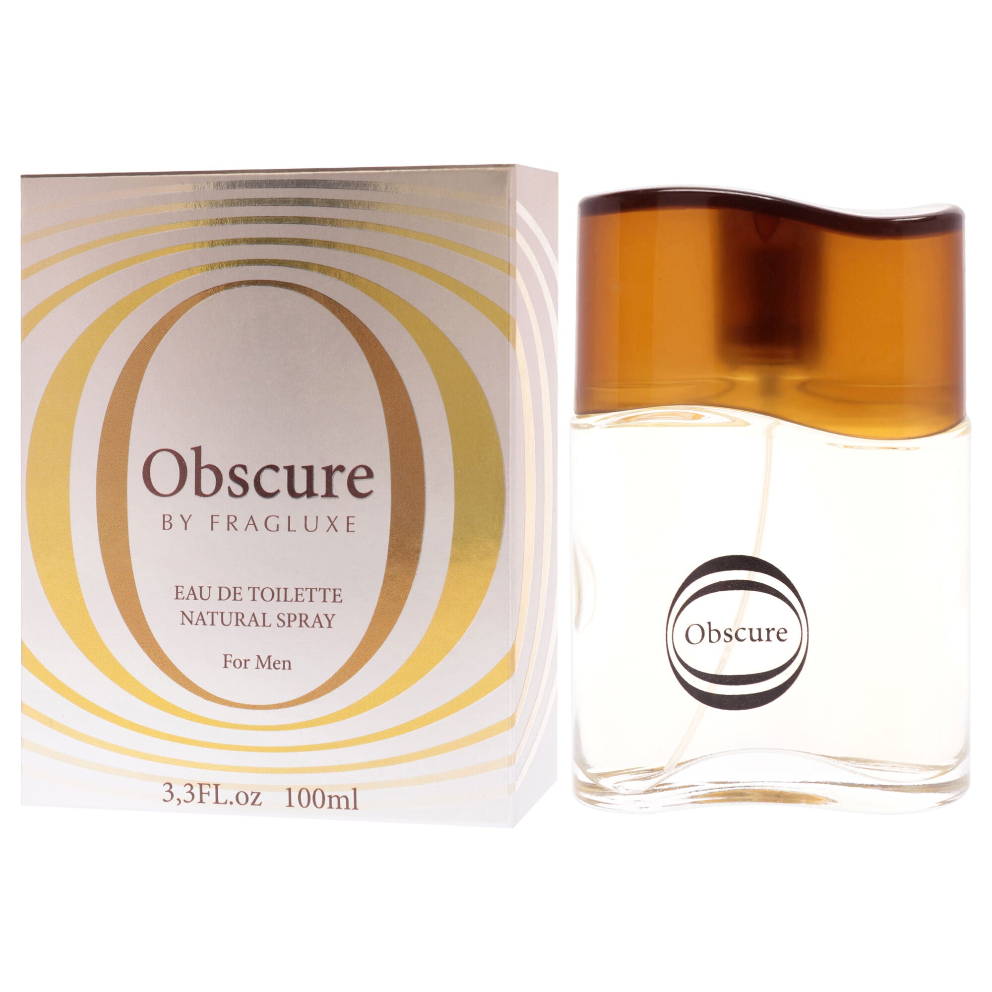 Obscure by Fragluxe for Men - 3.3 oz EDT Spray, Clear, alternate image number 3