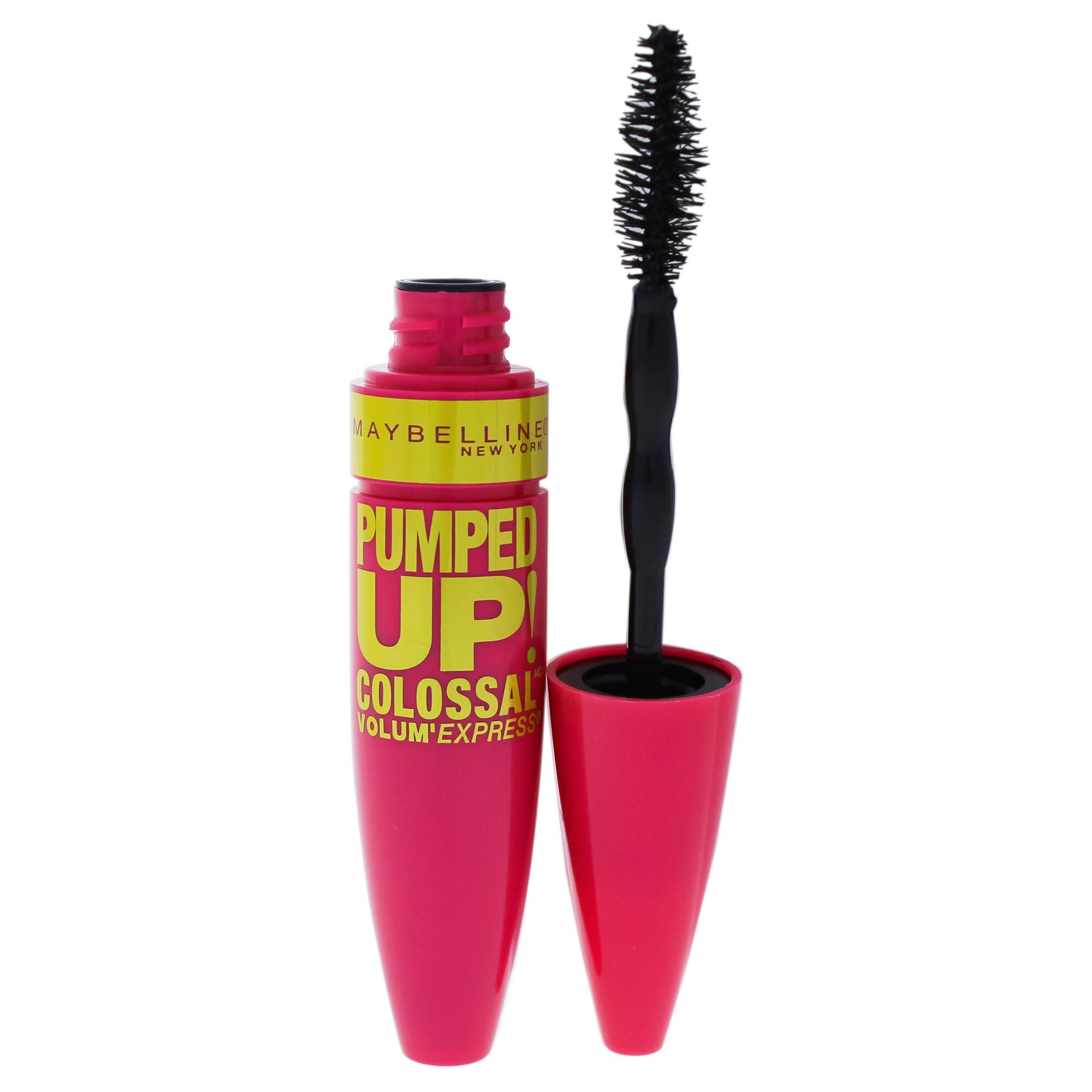 Volum Express Pumped Up Colossal Washable Mascara - Glam Black by Maybelline for Women - 0.33 Mascara, See Description, alternate image number 1