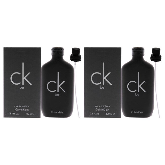 CK Be by Calvin Klein for Unisex - 3.4 oz EDT Spray - Pack of 2, See Description, hi-res image number 0