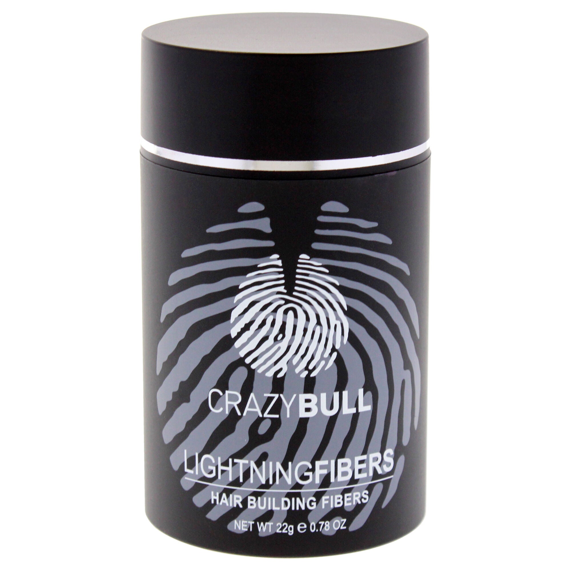 Lightning Hair Building Fibers - 5 Light Brown by Crazy Bull Hair for Men - 0.78 oz Fiber, See Description, alternate image number 3