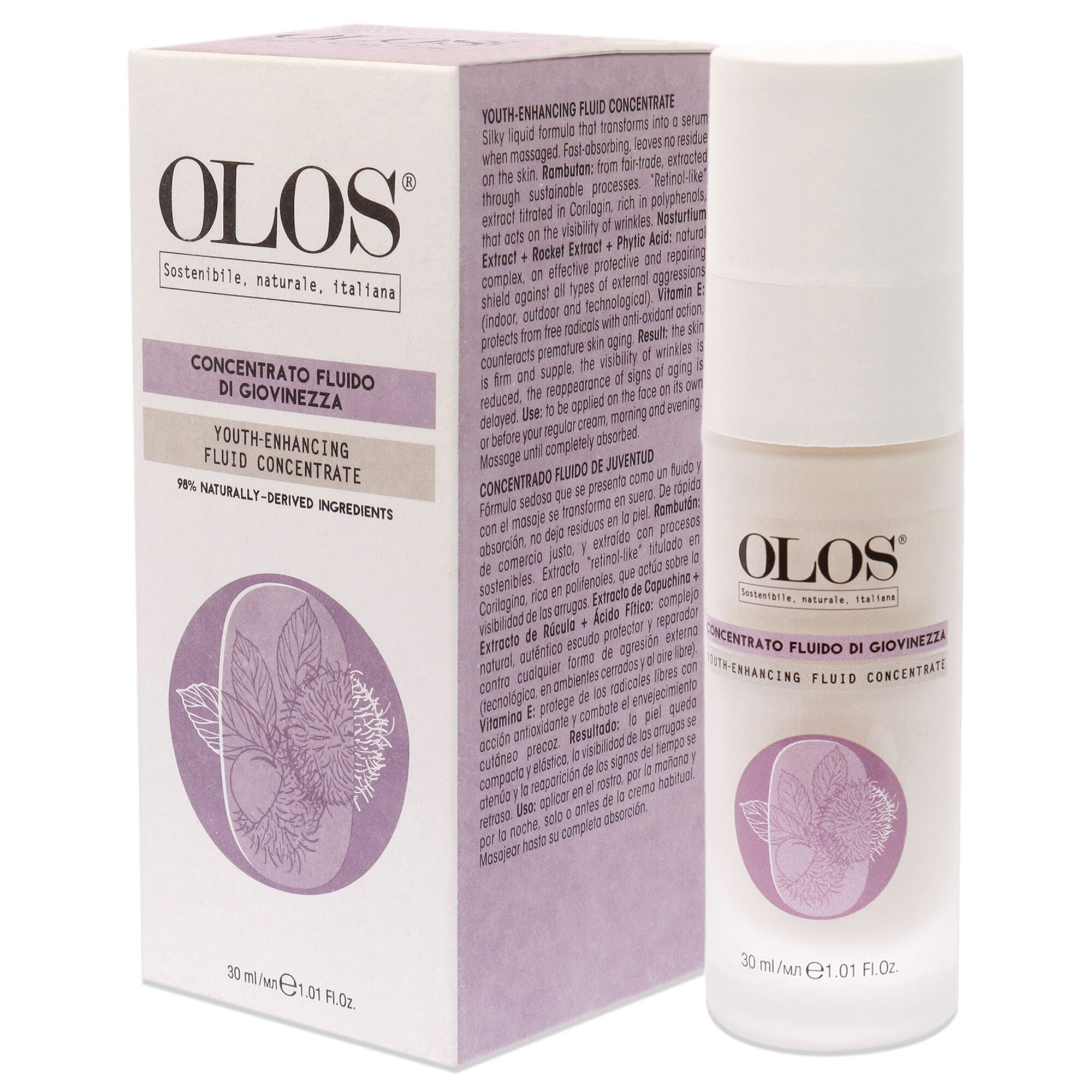 Youth-enhancing Fluid Concentrate by Olos for Unisex - 1.01 oz Serum, , alternate image number 7