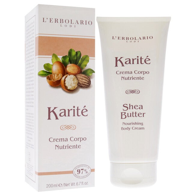 Nourishing Body Cream - Shea Butter by LErbolario for Unisex - 6.7 oz Cream, , alternate image number 6