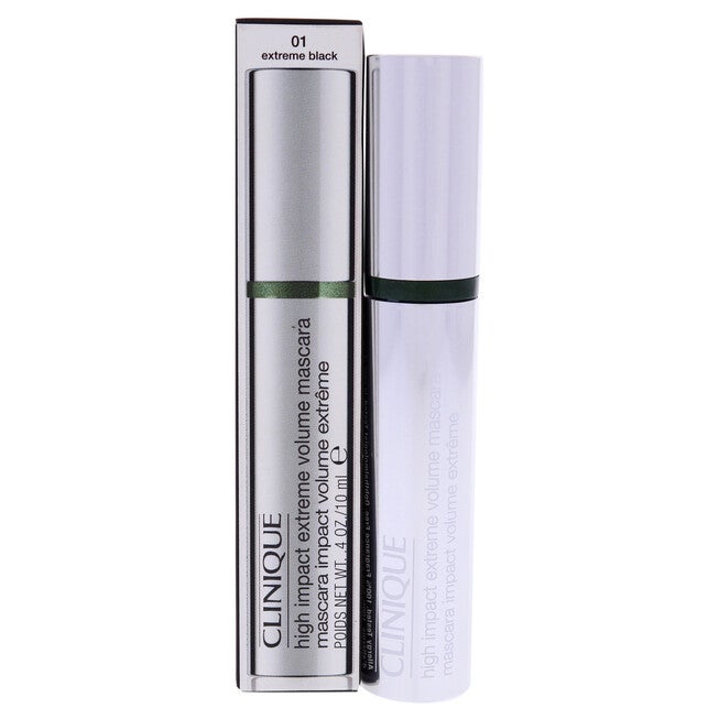 High Impact Extreme Volume Mascara - 01 Extreme Black by Clinique for Women - 0.4 oz Mascara, See Description, hi-res image number 0