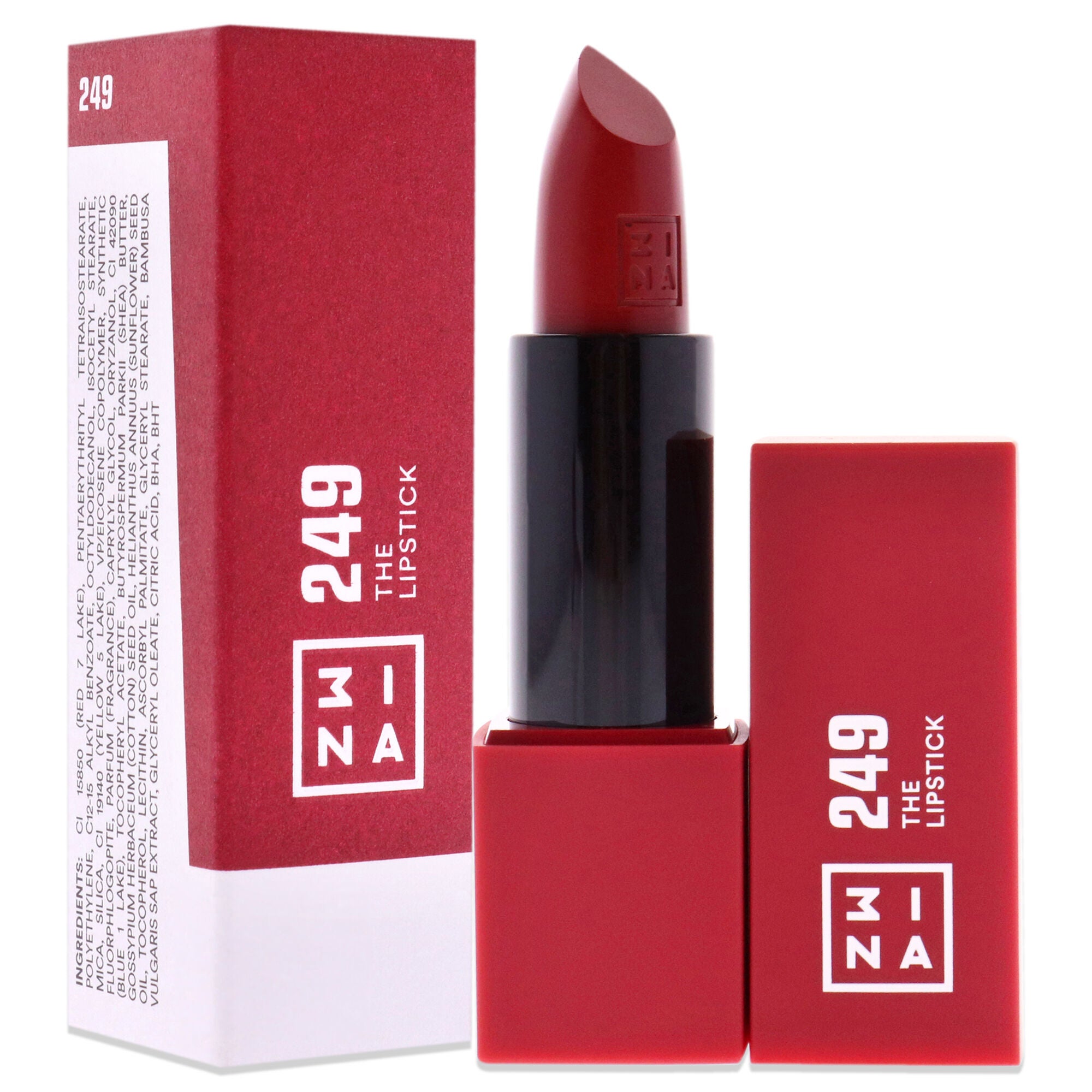The Lipstick - 249 Cherry Red by 3INA for Women - 0.16 oz Lipstick, See Description, alternate image number 2