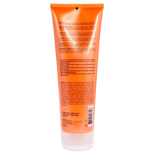 Sweet Pineapple and Honey Melon Herbal Body Wash by Hempz for Unisex - 8.5 oz Body Wash, , alternate image number null