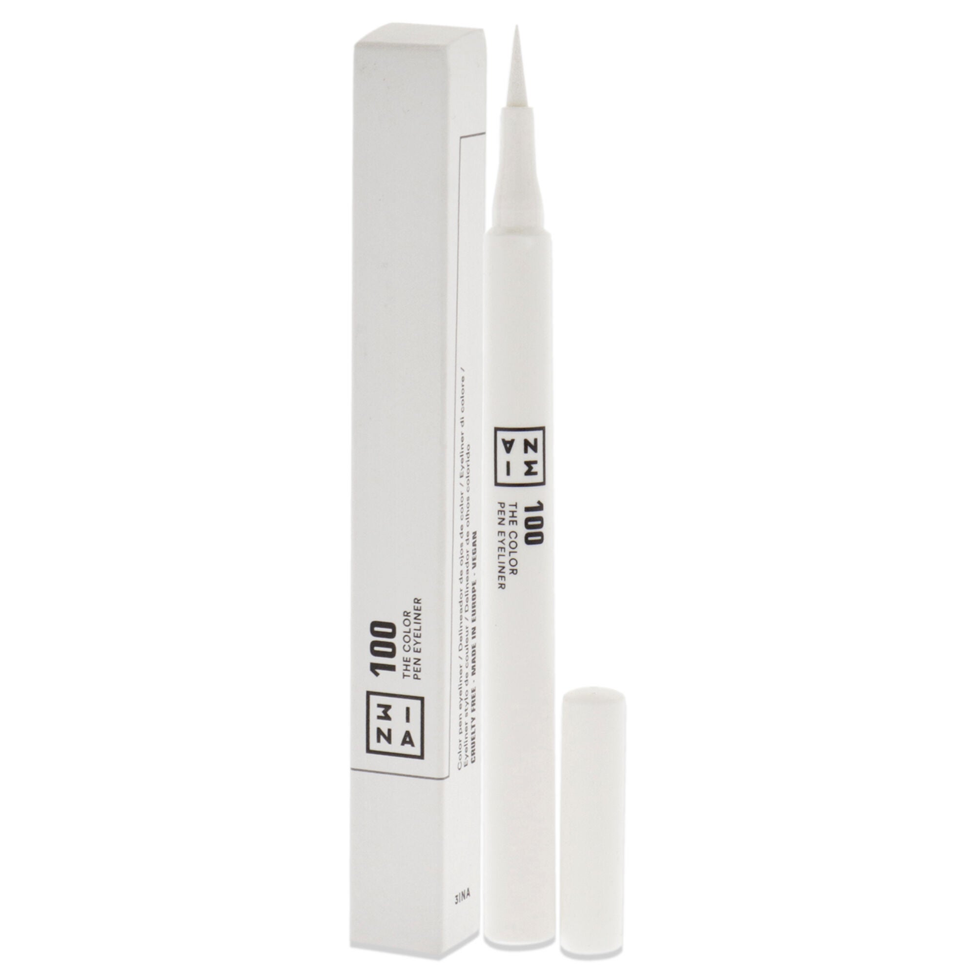 The Color Pen Eyeliner - 100 White by 3INA for Women - 0.034 oz Eyeliner, See Description, alternate image number 3