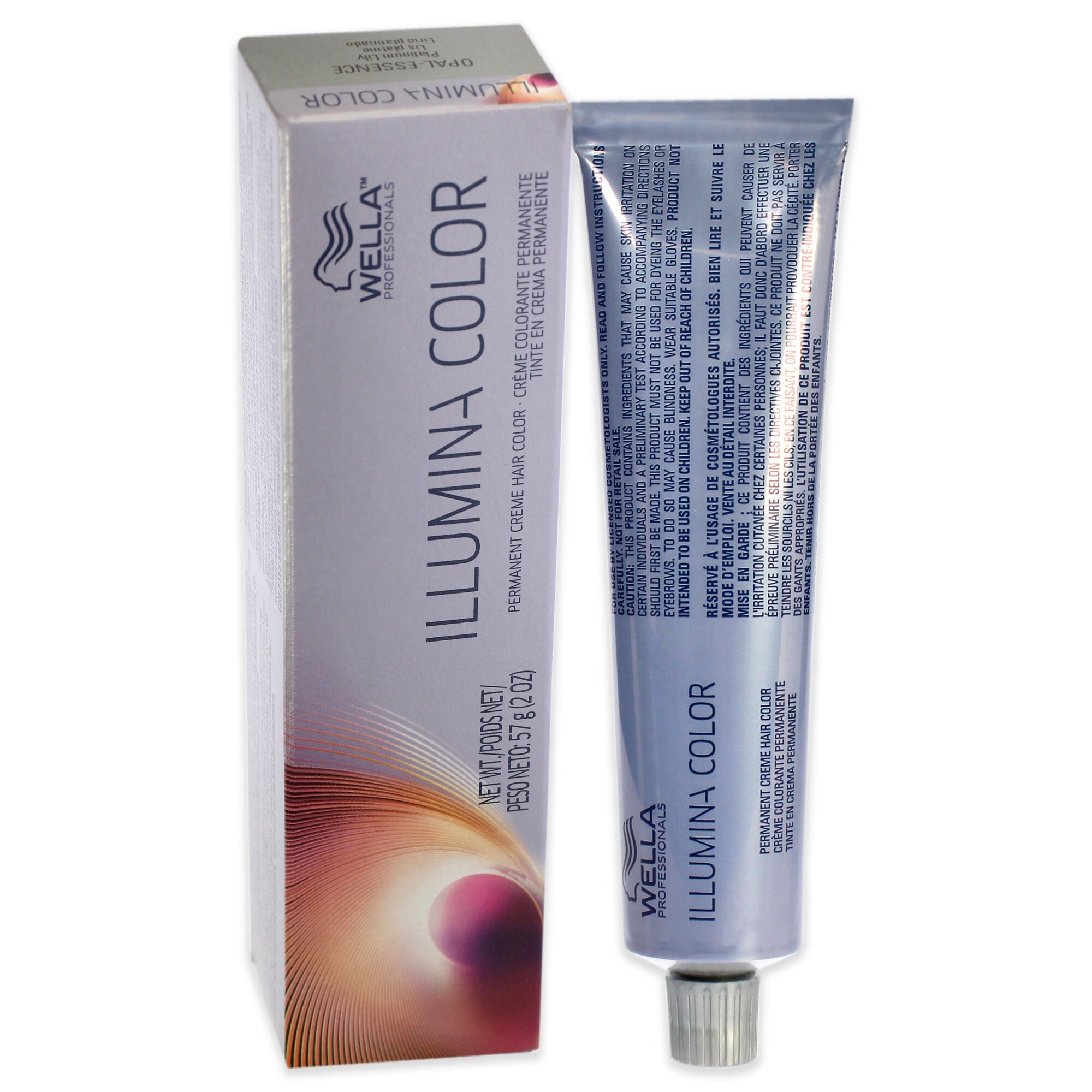 Illumina Color Permanent Creme Hair Color - Platinum Lily by Wella for Unisex - 2 oz Hair Color, See Description, alternate image number 3