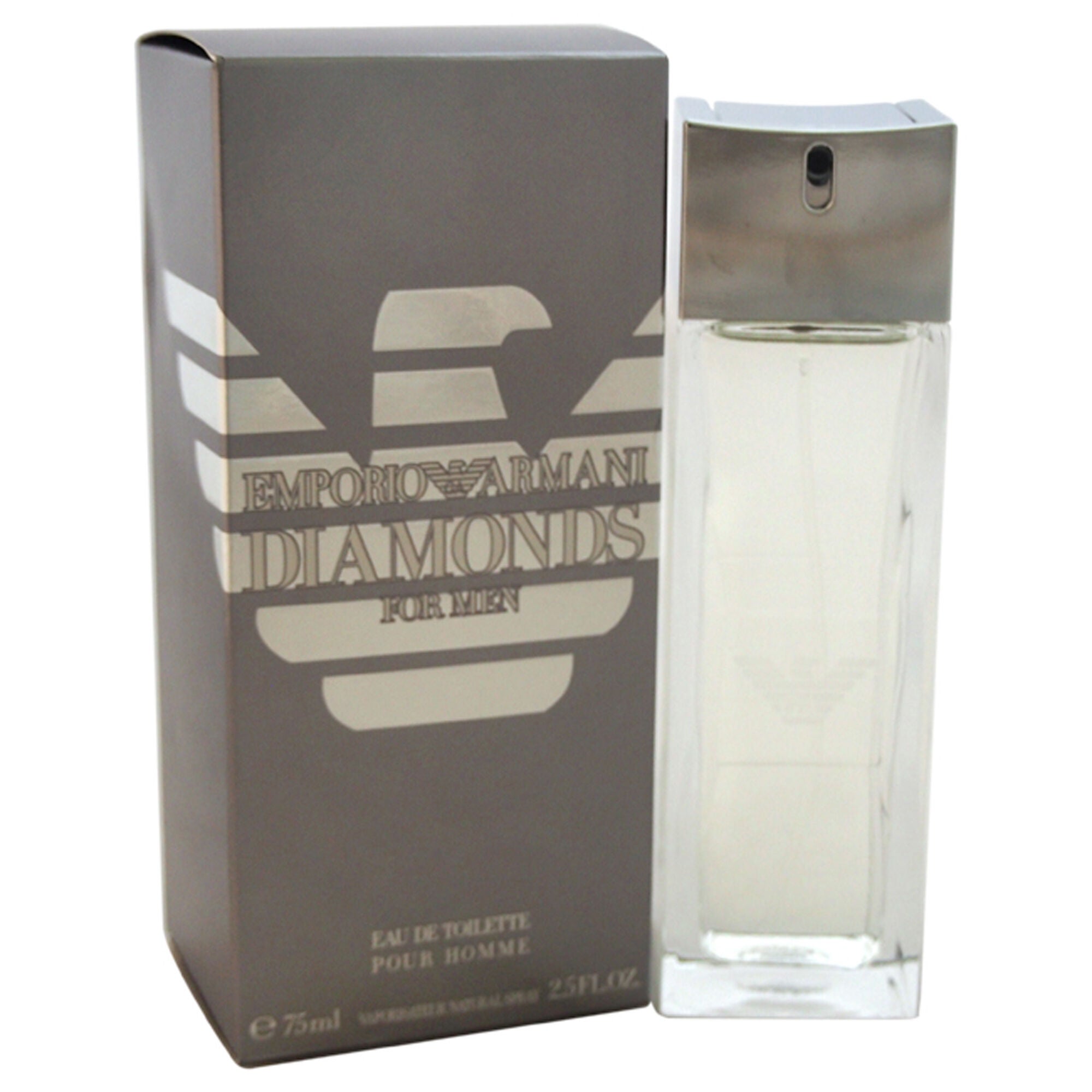 Emporio Armani Diamonds by Giorgio Armani for Men - 2.5 oz EDT Spray, See Description, hi-res image number 0