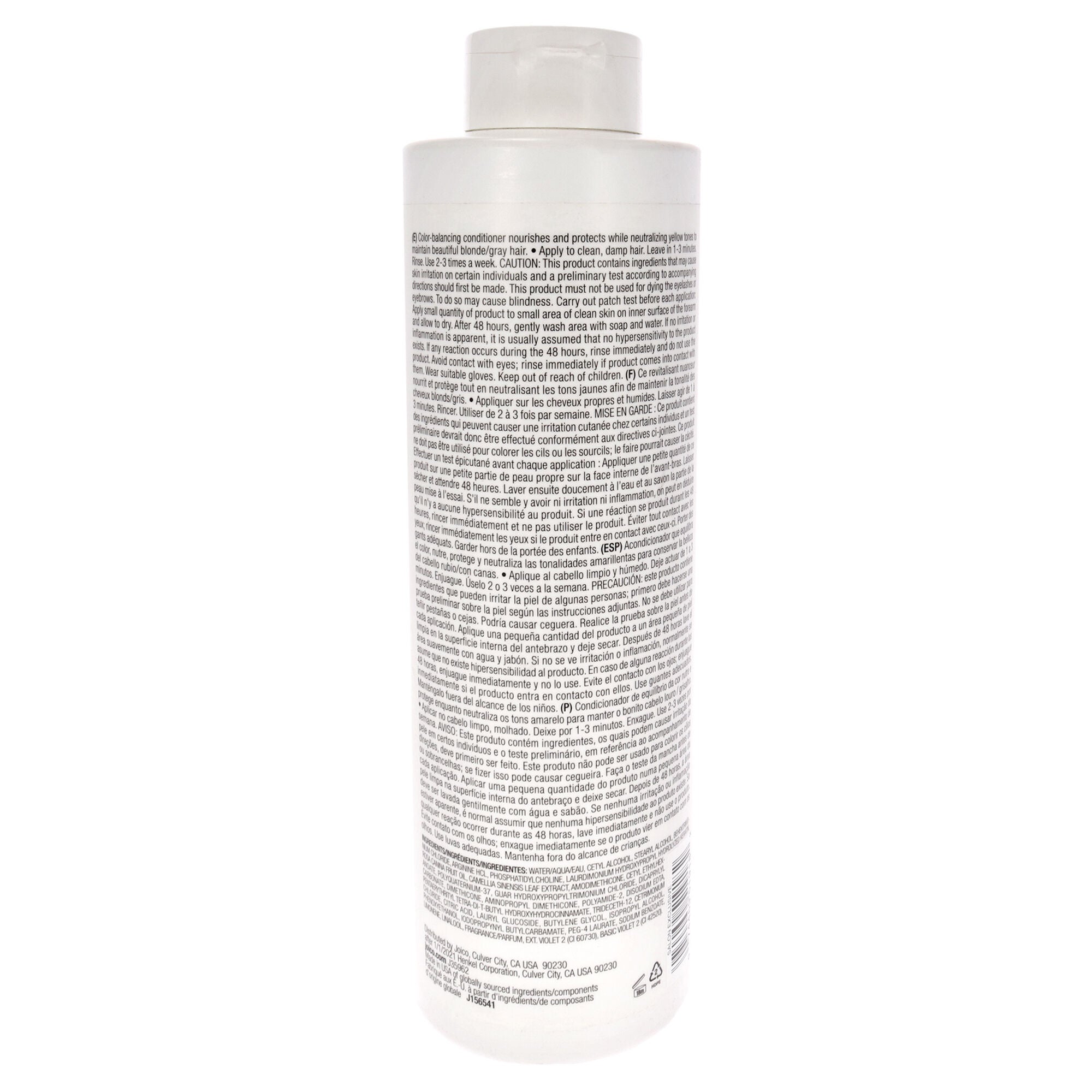 Color Balance Purple Conditioner by Joico for Unisex - 33.8 oz Conditioner, Purple, alternate image number 2