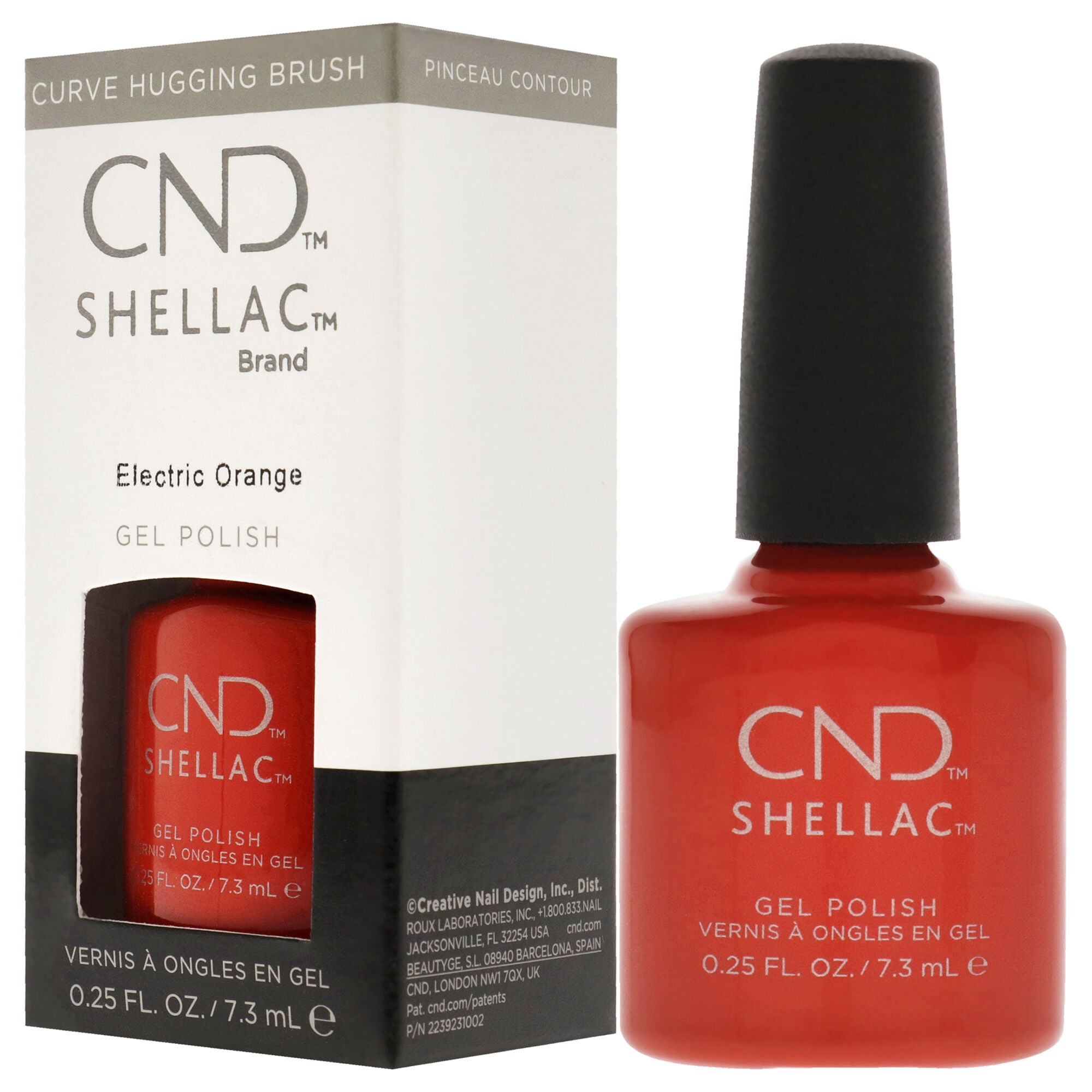 Shellac Nail Color - Electric Orange by CND for Women - 0.25 oz Nail Polish, See Description, alternate image number 3