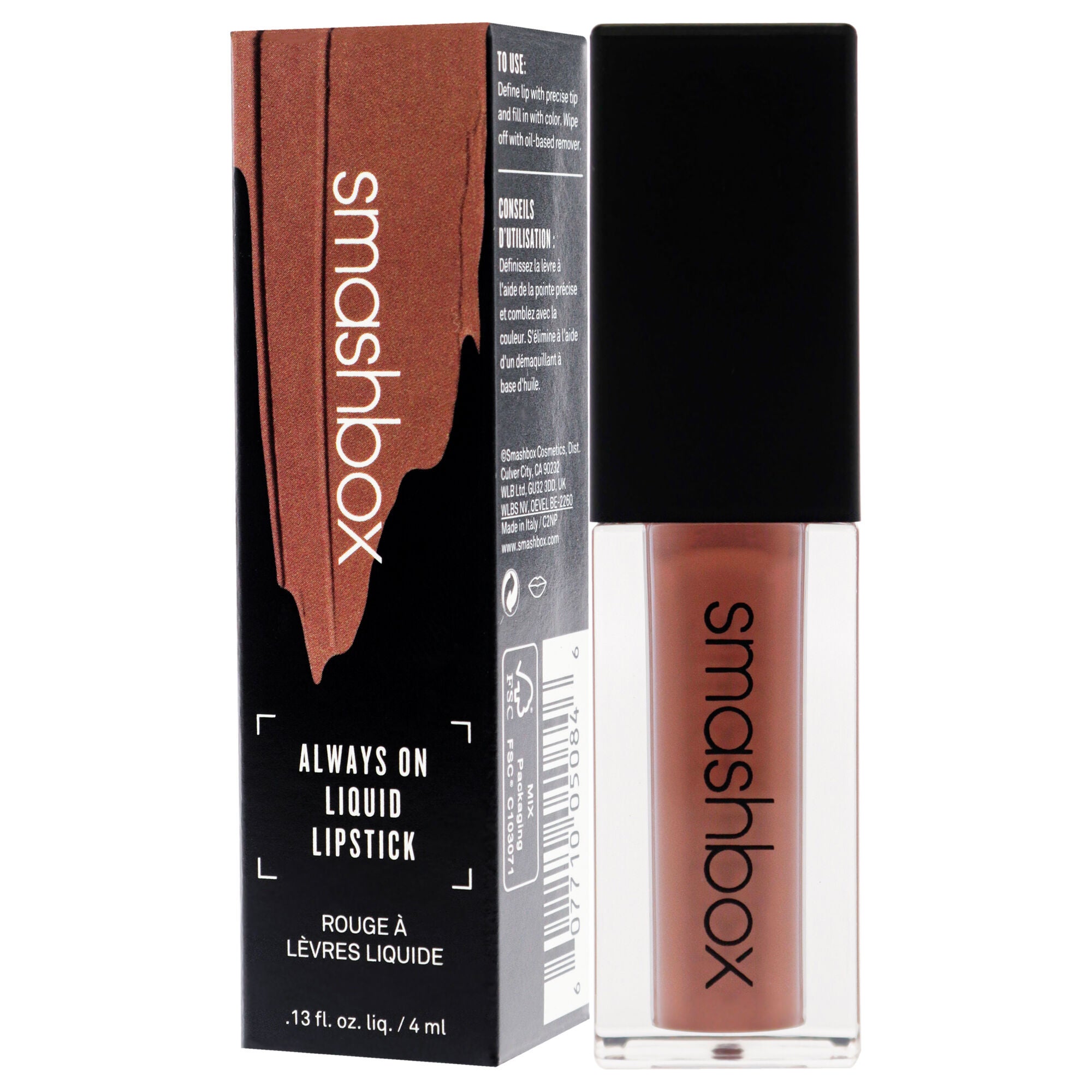 Always On Liquid Lipstick - Stepping Out by SmashBox for Women - 0.13 oz Lipstick, , alternate image number 8