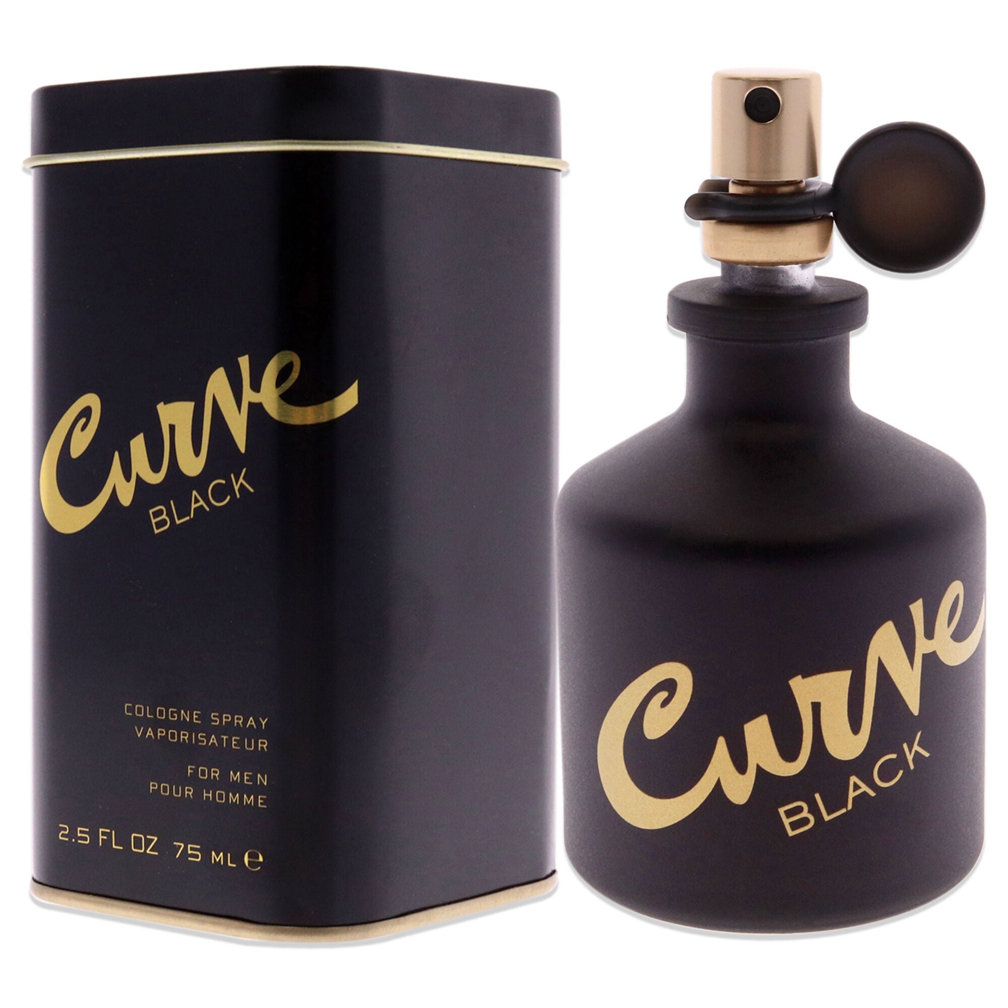 Curve Black by Liz Claiborne for Men - 2.5 oz Cologne Spray, See Description, alternate image number 3